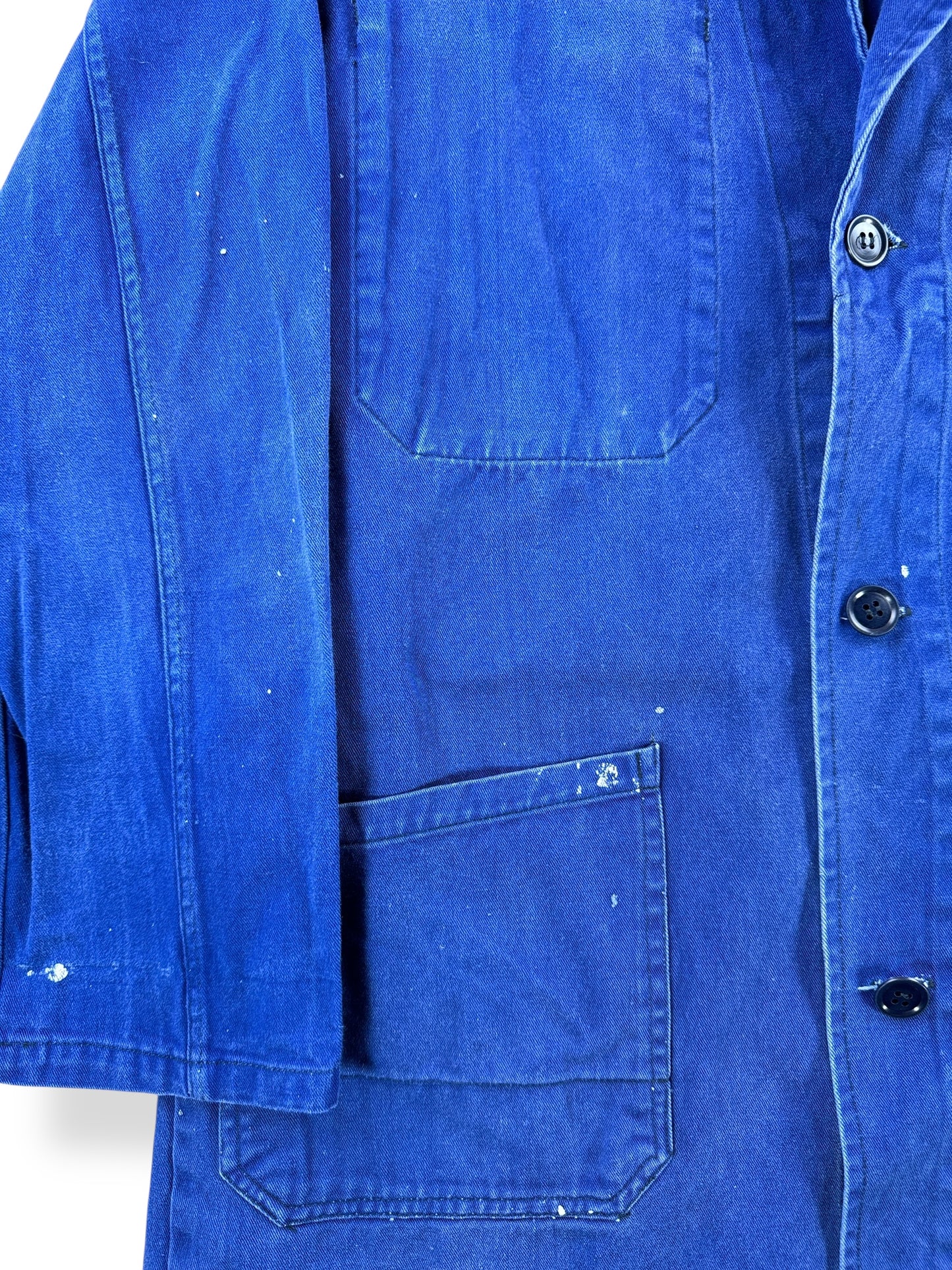 Stains on Vintage Euro Work Jacket SZ M Long