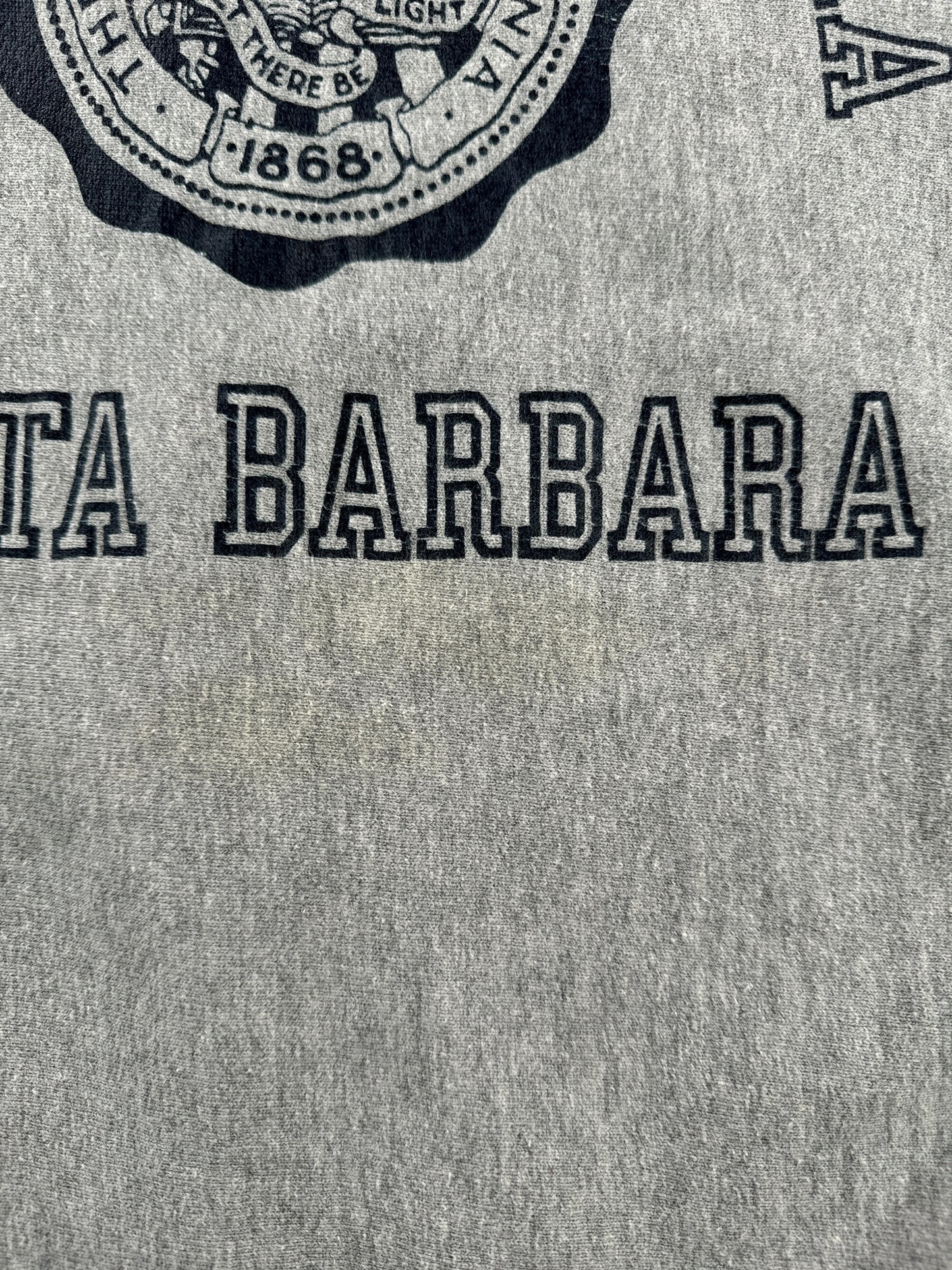 Stain on Vintage UC Santa Barbara Crewneck SZ M