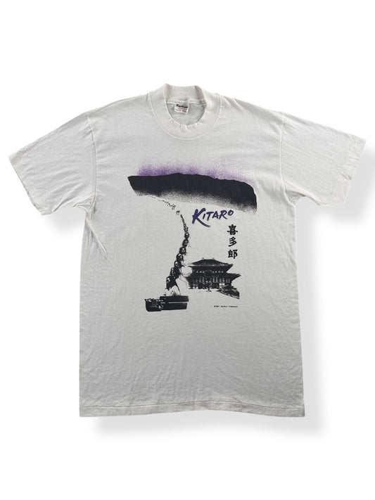 Front of Vintage 1987 Japanese Composer Kitaro Tee SZ L