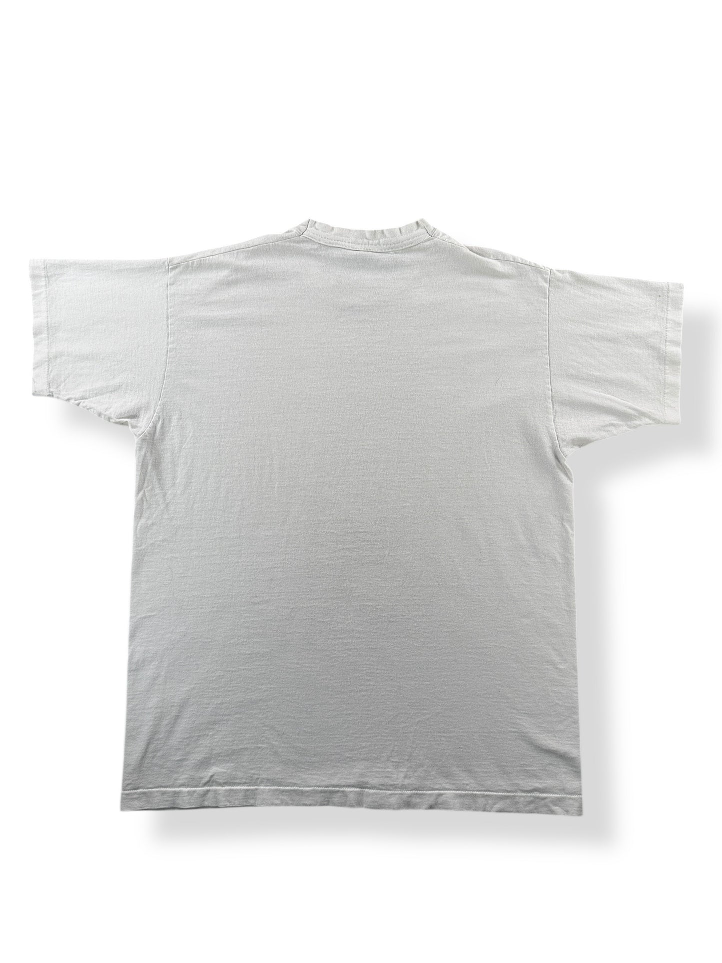 Back of Vintage Sonics 96 Newspaper Tee SZ XL