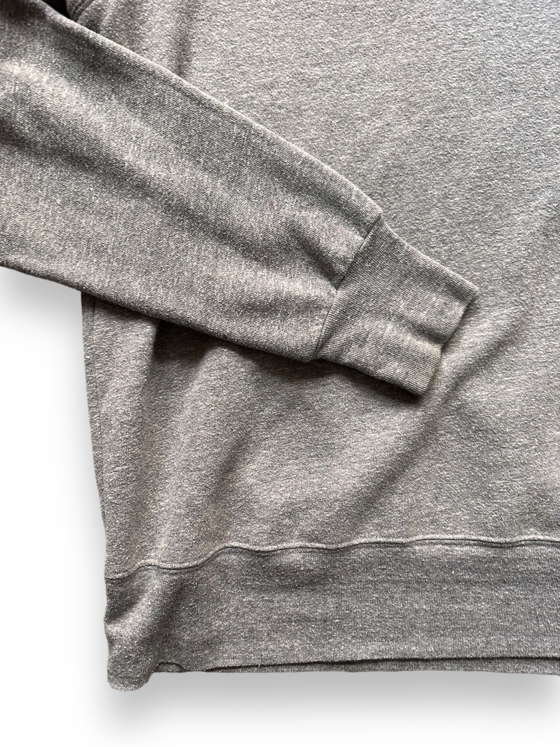 Lower Front Right View of Filson CCF Single V Crewneck Sweatshirt SZ XL |  Barn Owl Vintage Goods Seattle | Filson Bargain Outlet