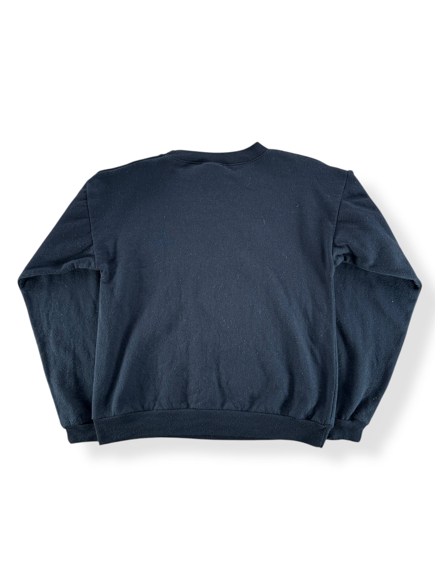 Back of Vintage Black Simpsons Crewneck SZ S