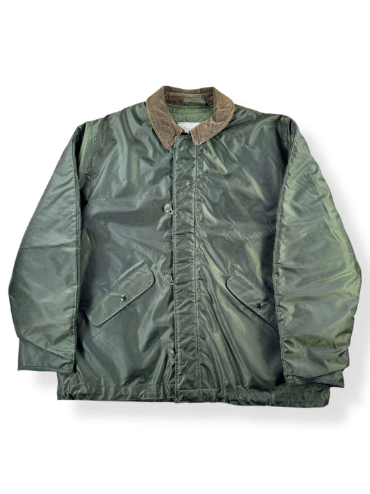 Front of Vintage Extreme Cold Weather Military Jacket SZ XL