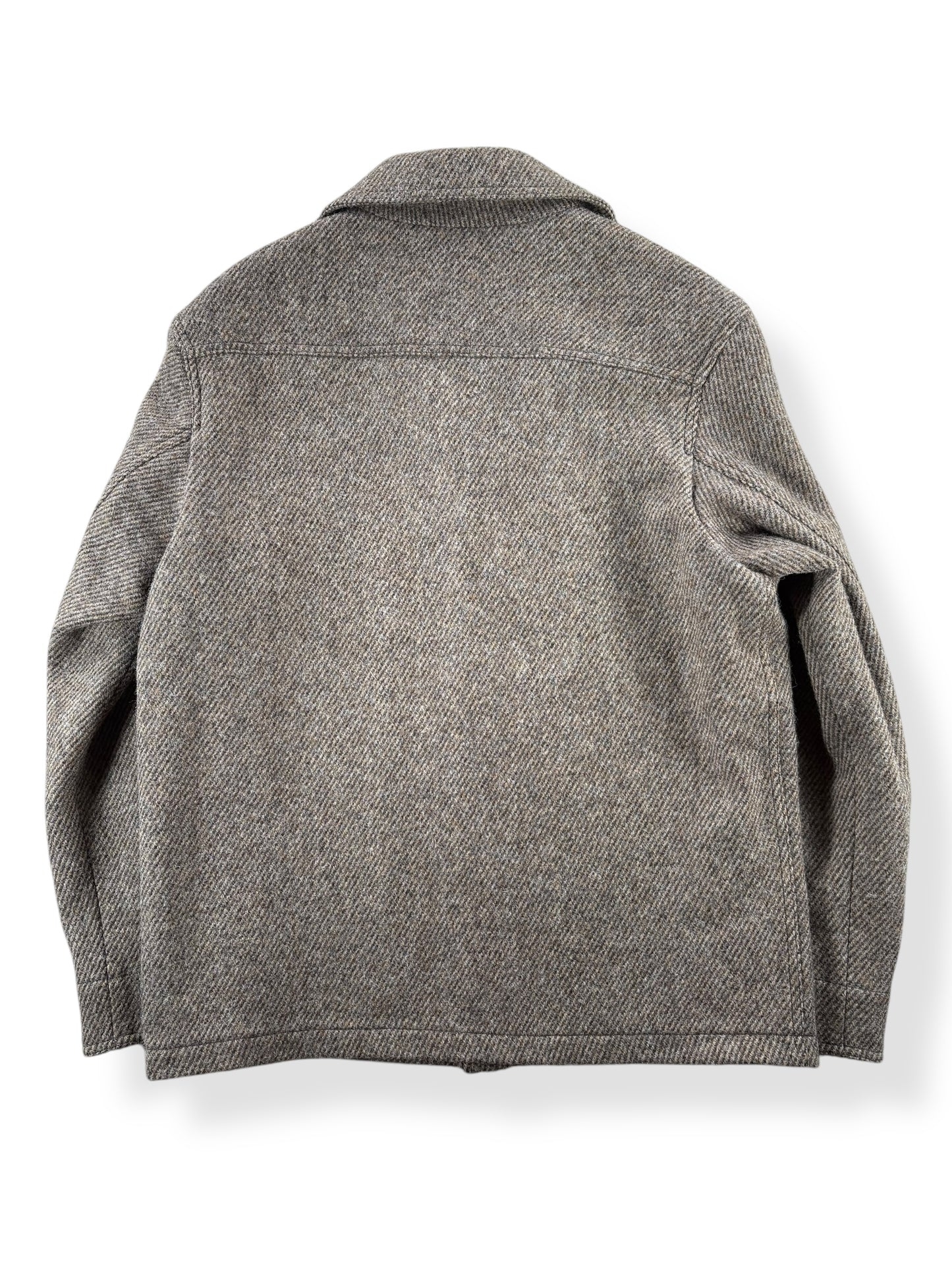 Back of Modern Filson Decaturn Island Wool Jacket SZ S