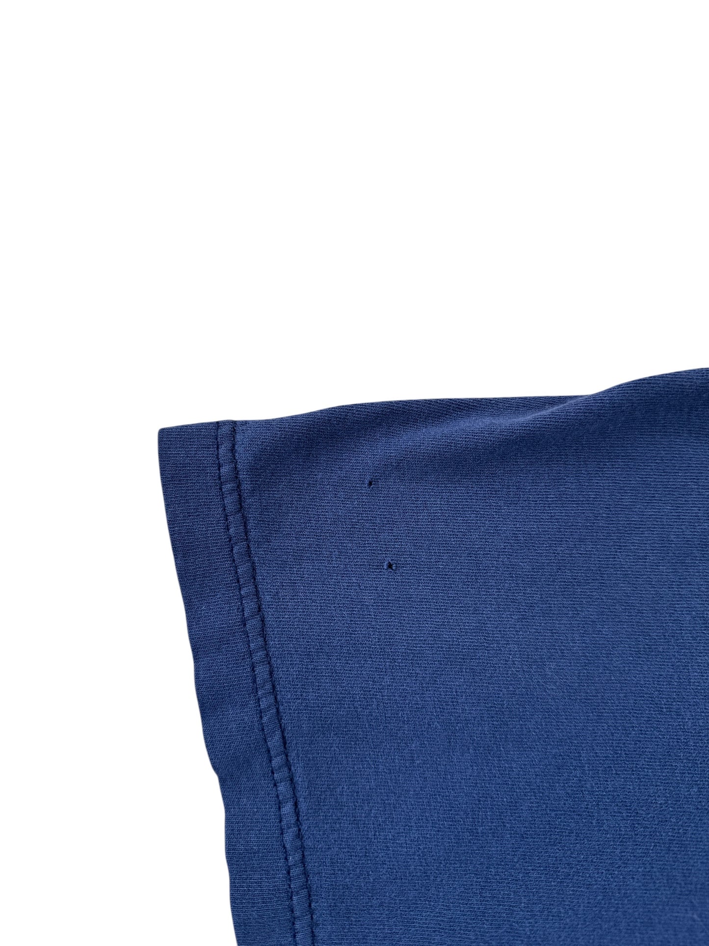 Vintage Michael Morgan 100% Cotton Dark Blue Pocket Painter Tee SZ M