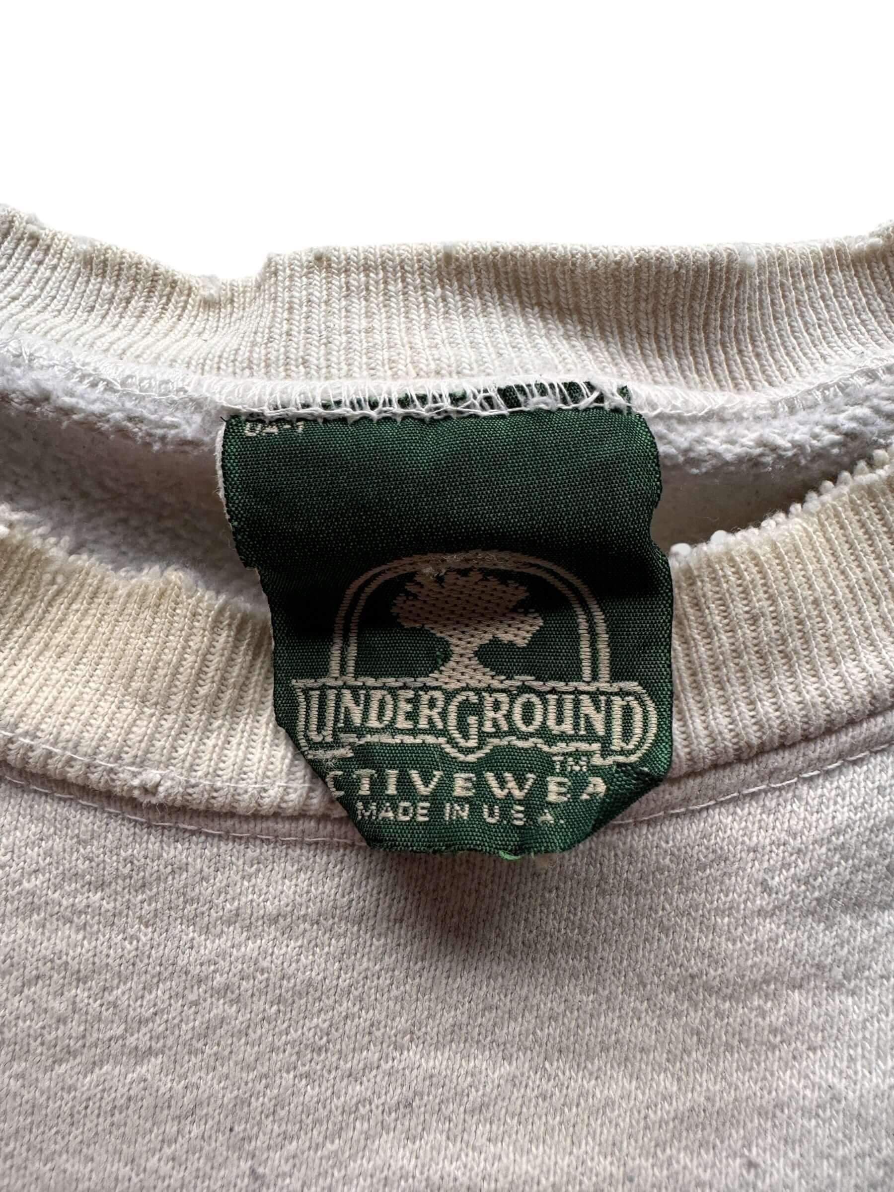 Tag on Vintage SF Giants Thrashy Crewneck SZ XL