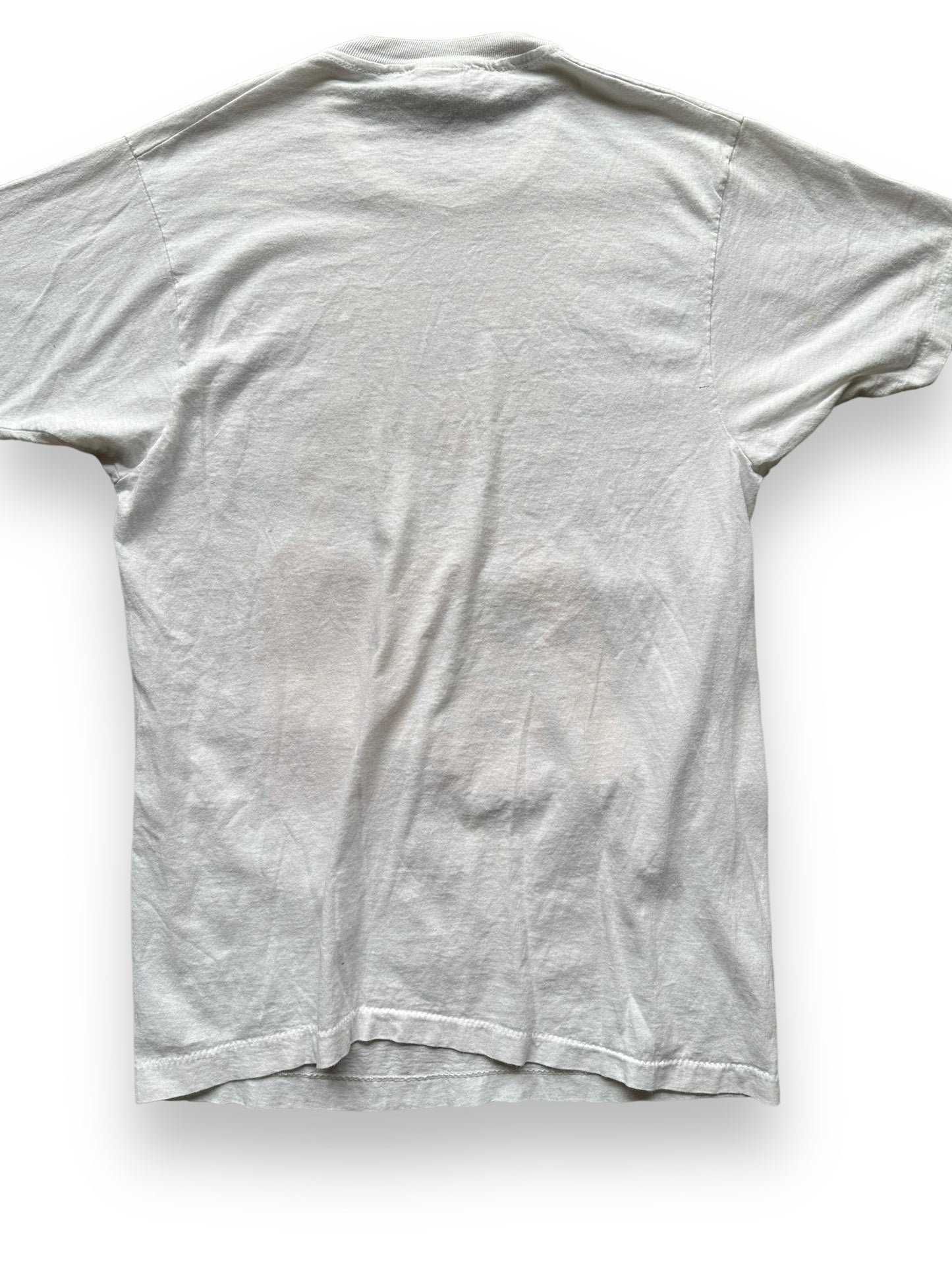 Rear Detail on Vintage Smiths Bootleg Tee SZ L | Barn Owl Vintage Clothing | Vintage Rock Tees Seattle