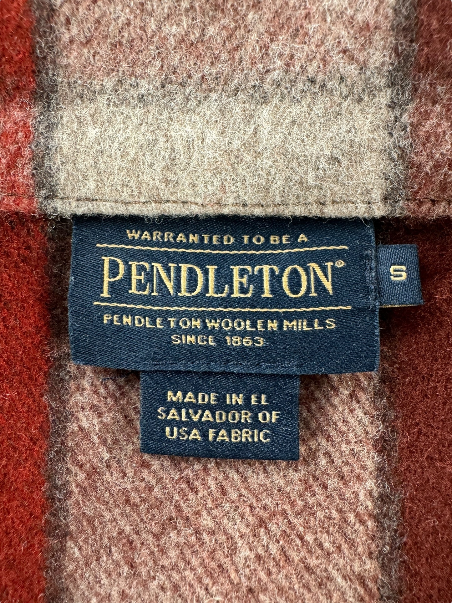 Tag on Modern Pendleton Women's Jacket SZ S