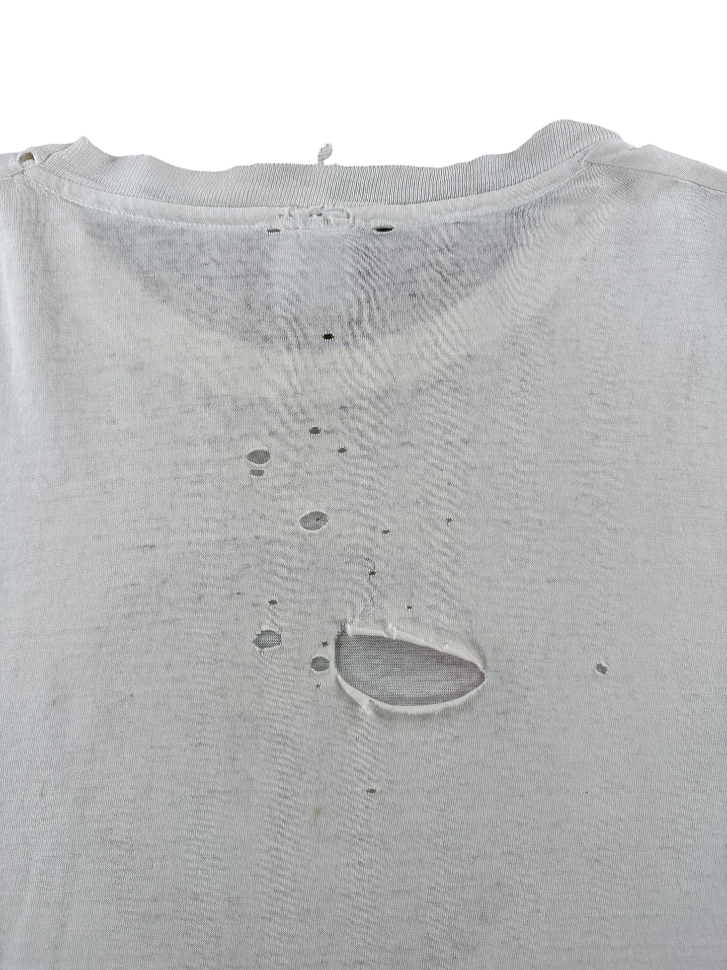 Wear on Vintage Canadian Crooner K.D. Lang Long Sleeve Thrasher Tee SZ XL