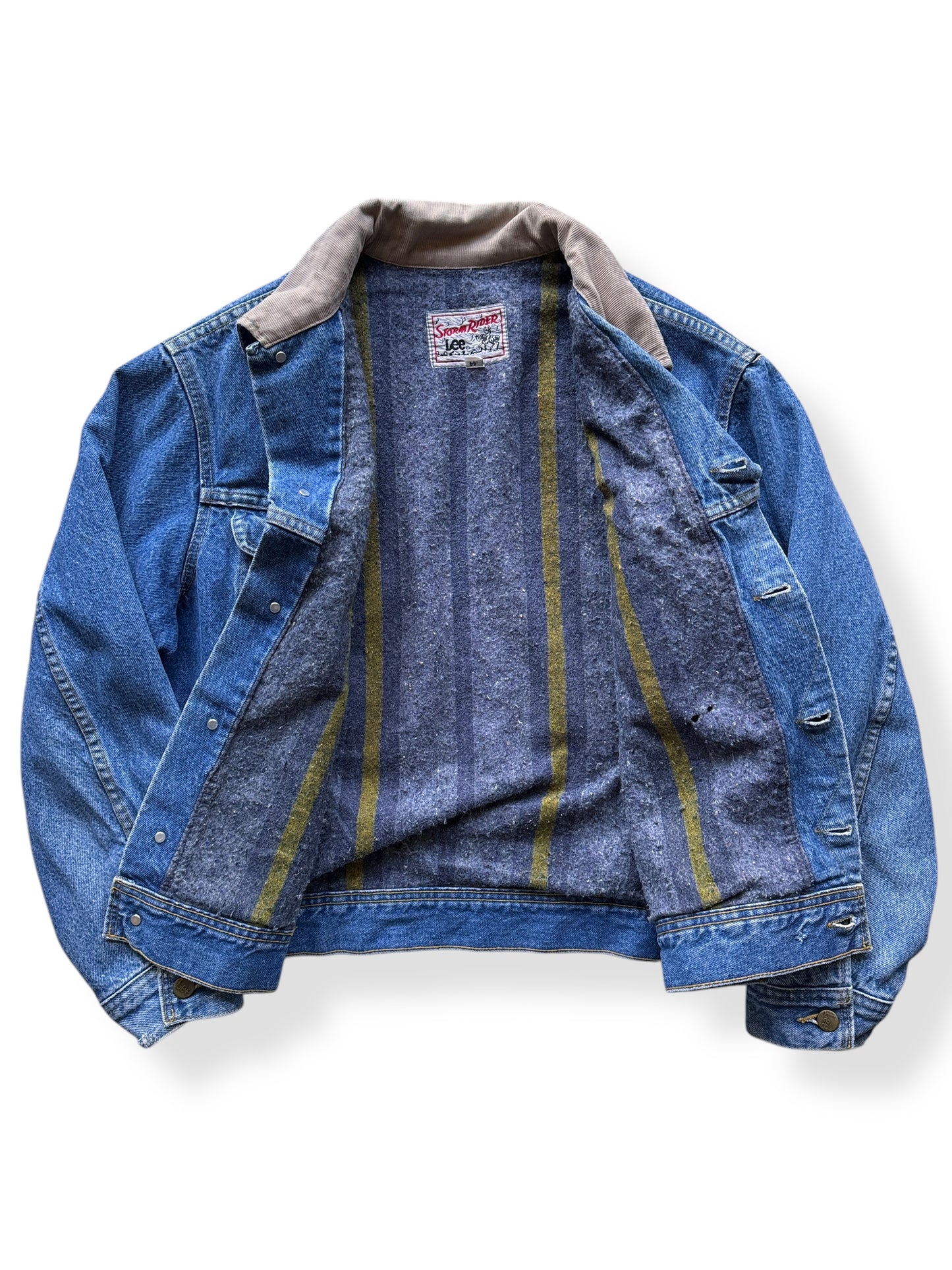 Inside of Vintage Repro Lee Storm Rider SZ 44