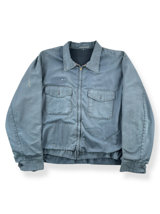 Front of Vintage Cringe Hardcore Drunk Gas Station Jacket SZ XL