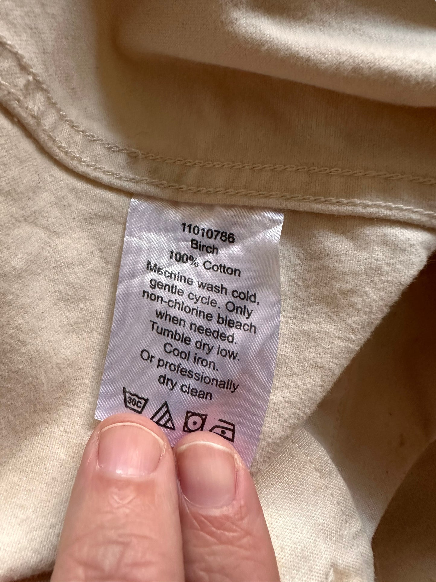 Content Tag on Filson Yukon Chamois Shirt SZ M |  Barn Owl Vintage Goods | Vintage Filson Workwear Seattle