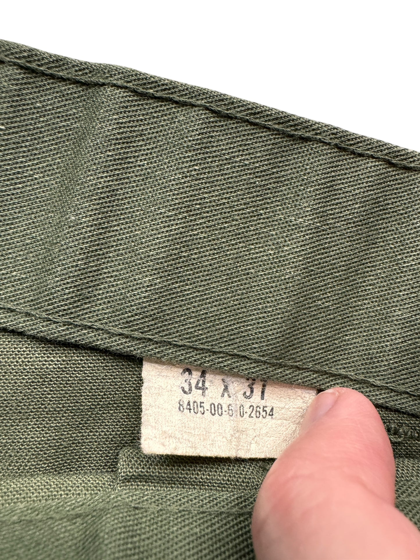 Tag on Vintage OG-507 W32