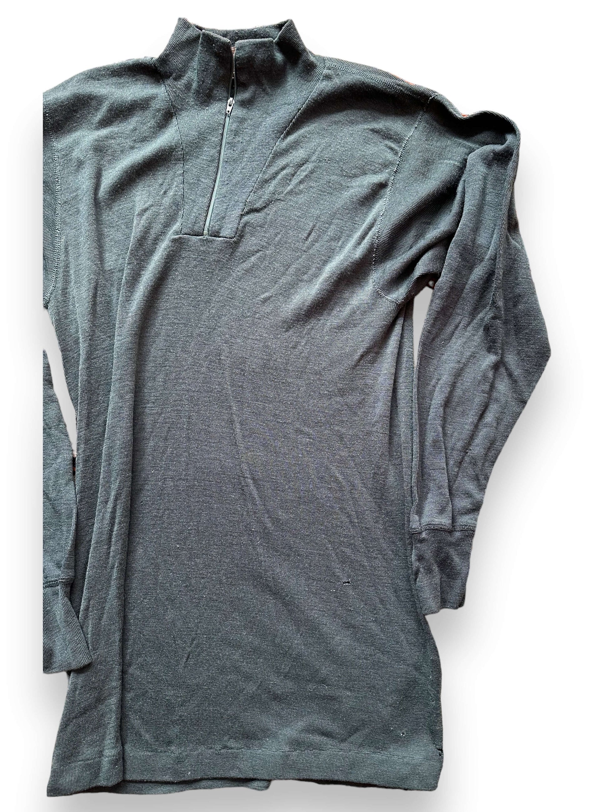 Front Right View of Filson Wool Base Layer Top SZ S |  Barn Owl Vintage Goods | Vintage Filson Workwear Seattle