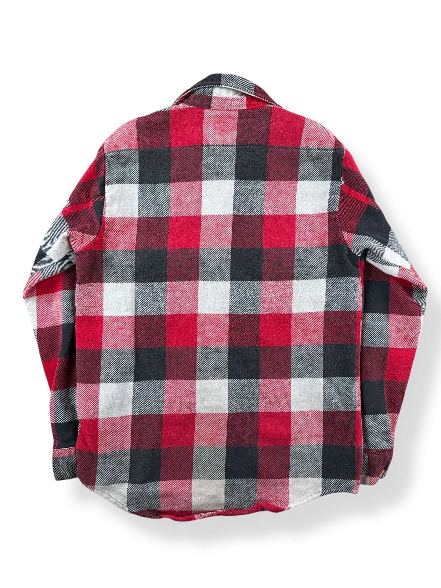 Back of Vintage 5 Brothers Cotton Flannel SZ S