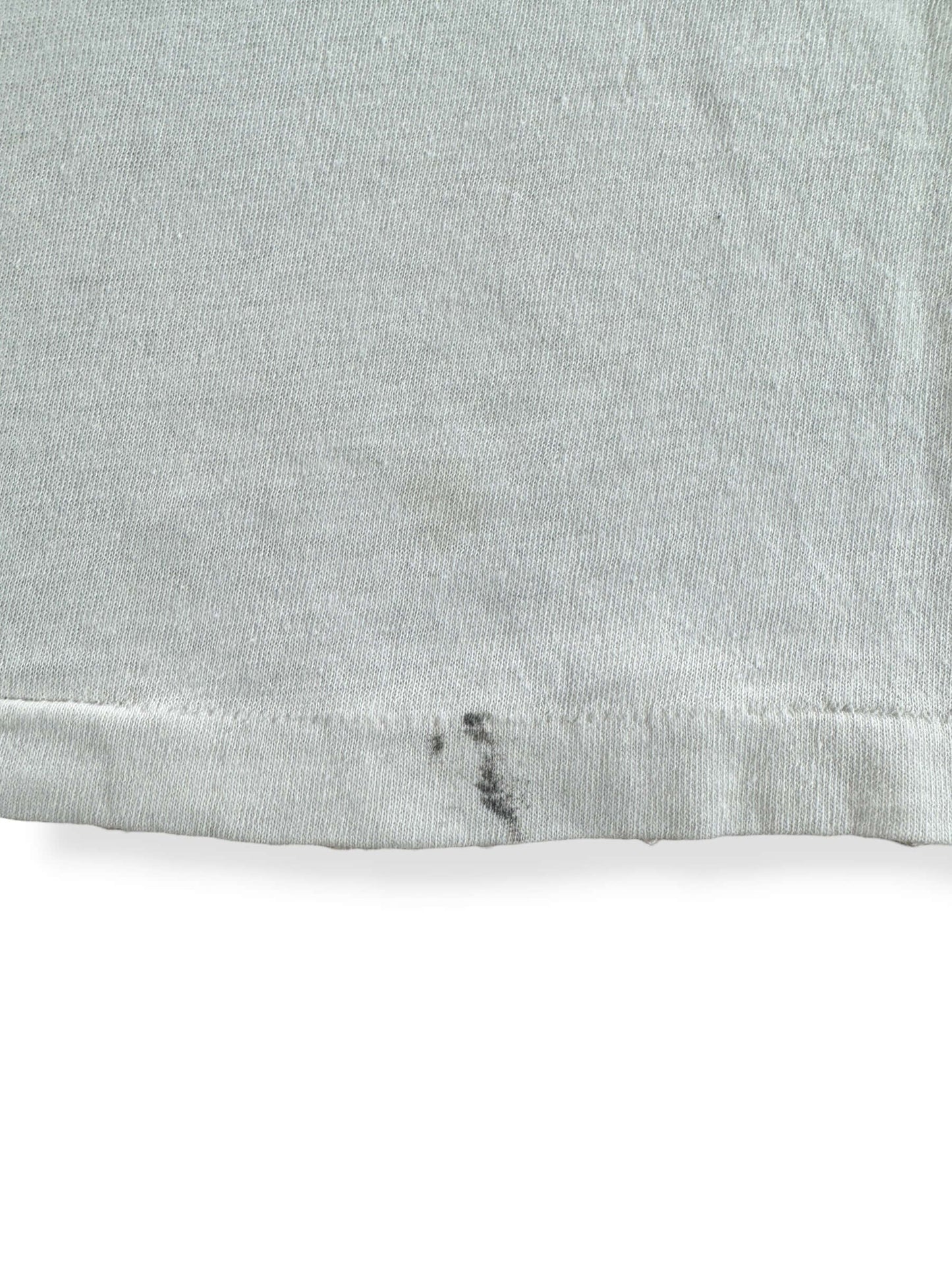 Stain on Vintage 80s Urban Renewal Military Tee SZ M