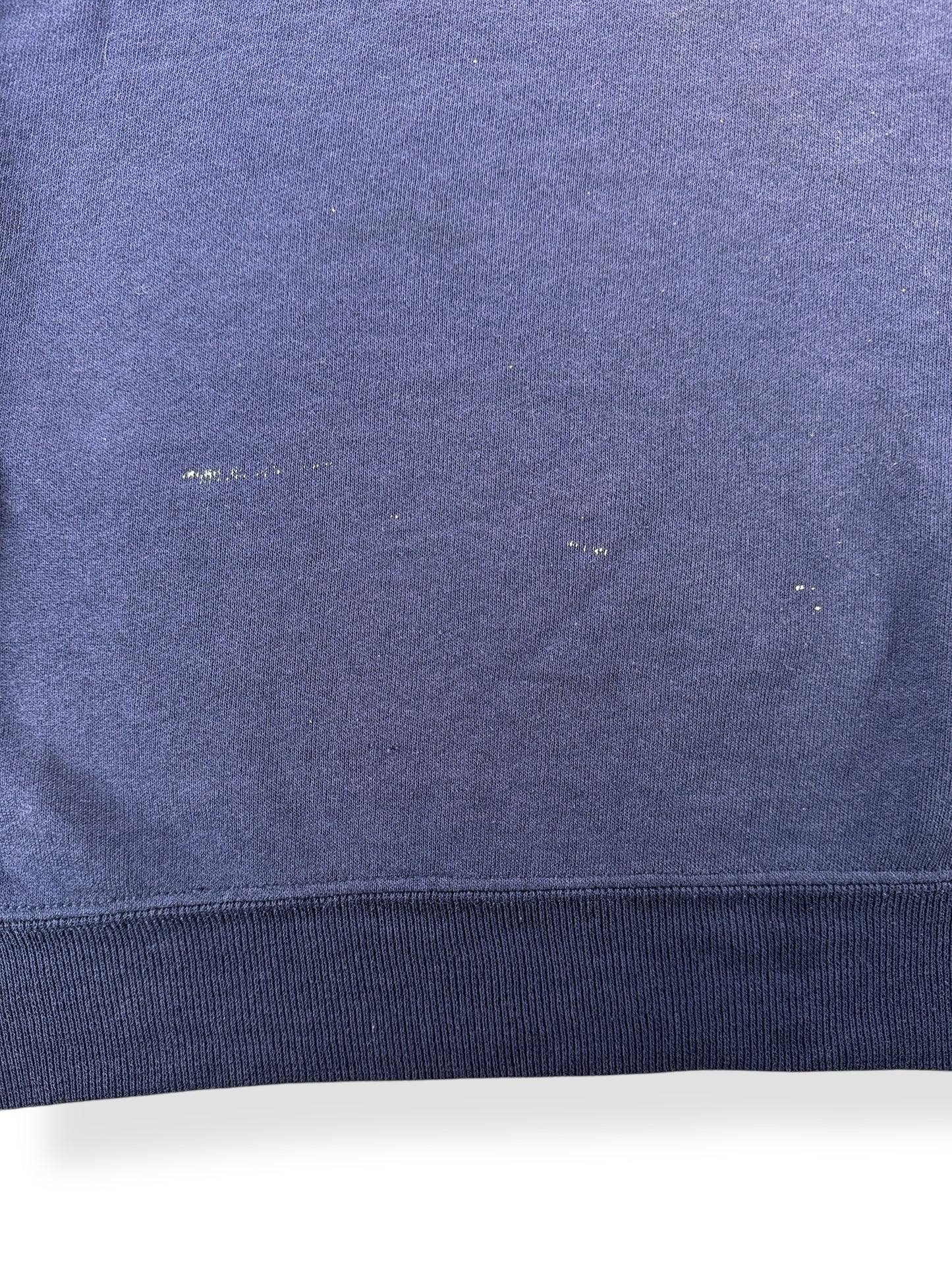 Stains on Vintage Blue Russell Single V Crewneck SZ XL