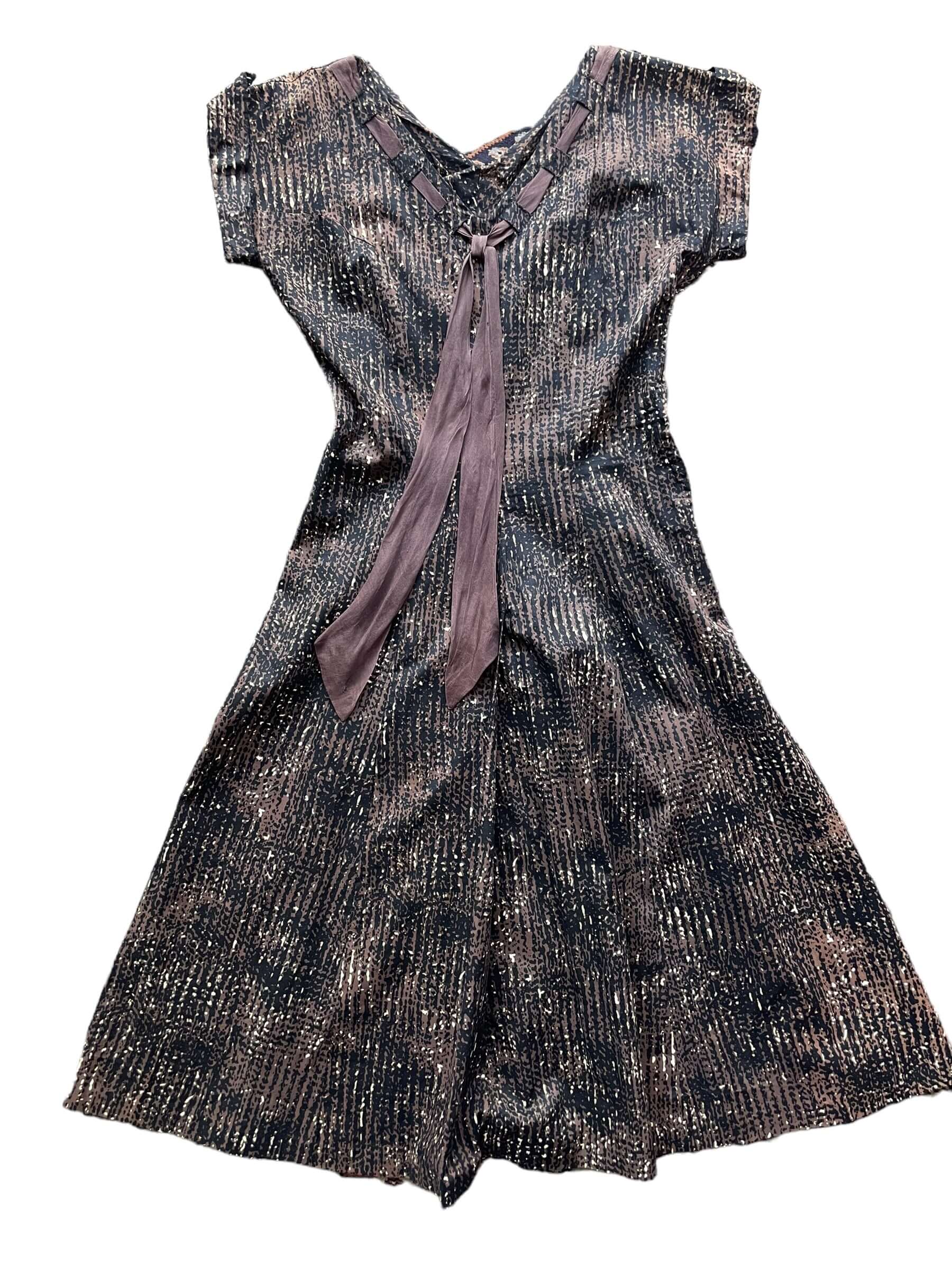 1950s Brown & Black Speckled Day Dress S-M – The Barn Owl Vintage Goods