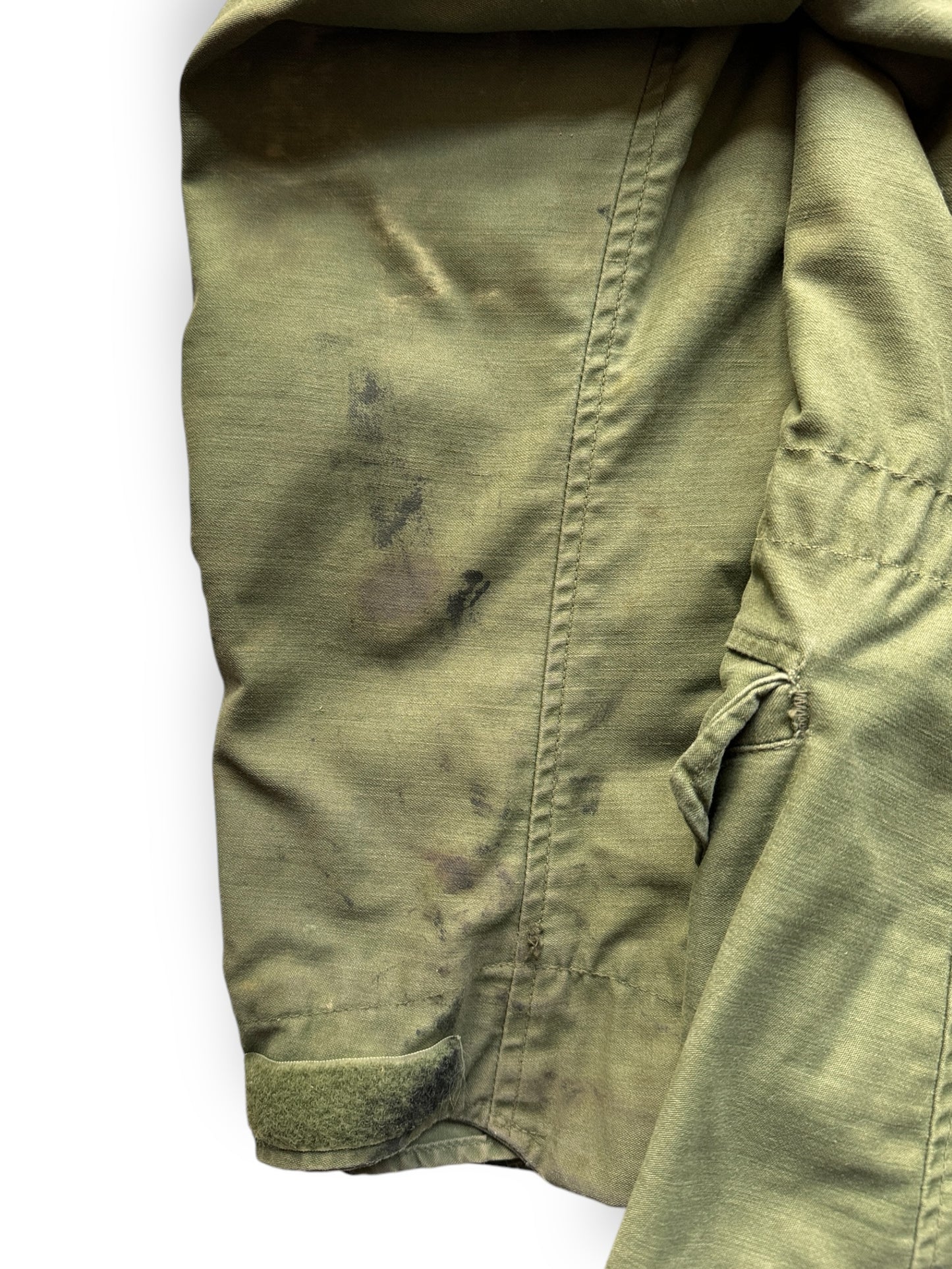 stains on Vintage Stained M-65 Field Jacket SZ L