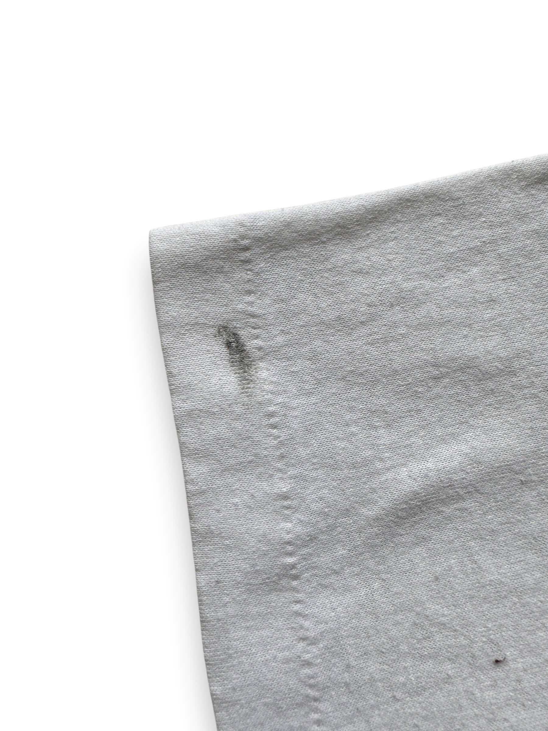 stain on Vintage General Tire Road Racing Tee SZ S