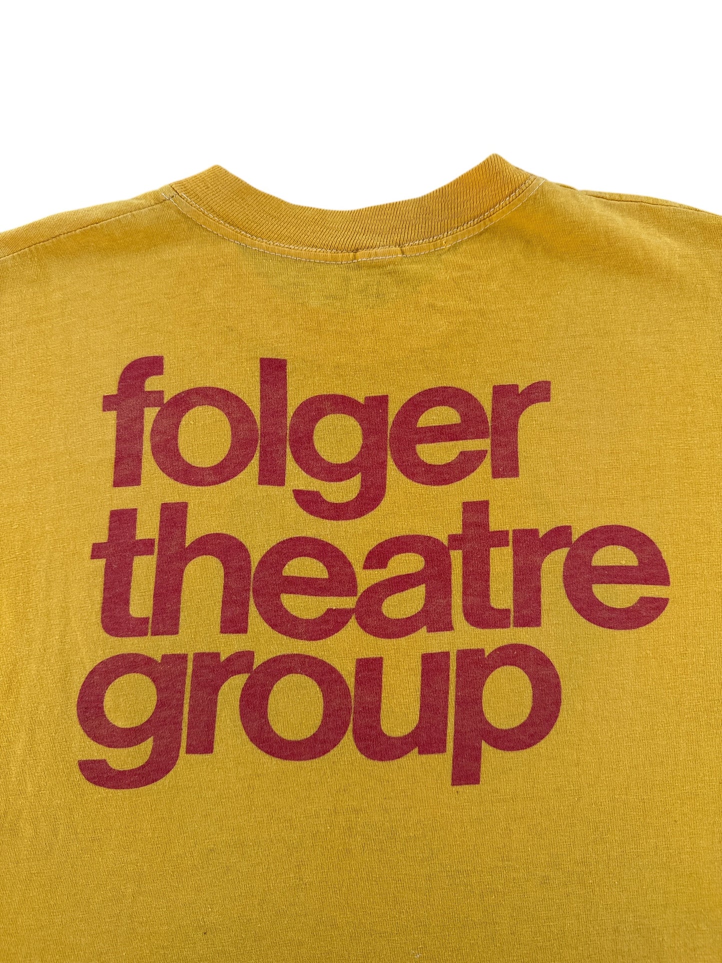 Back Graphic of Vintage William Shakespeare Tee SZ M
