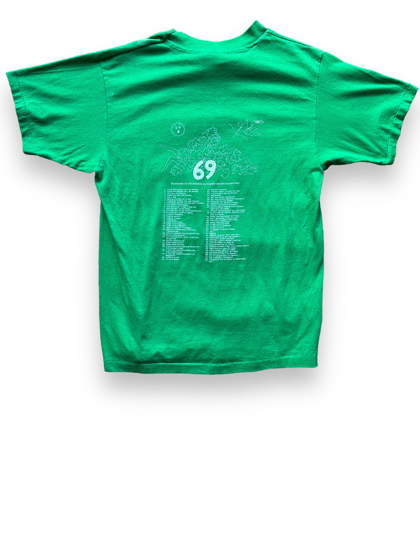Rear View of Vintage 69 Fest Sexy Time Tee SZ M | Vintage 69 Fest T-Shirts Seattle | Barn Owl Vintage Tees Seattle