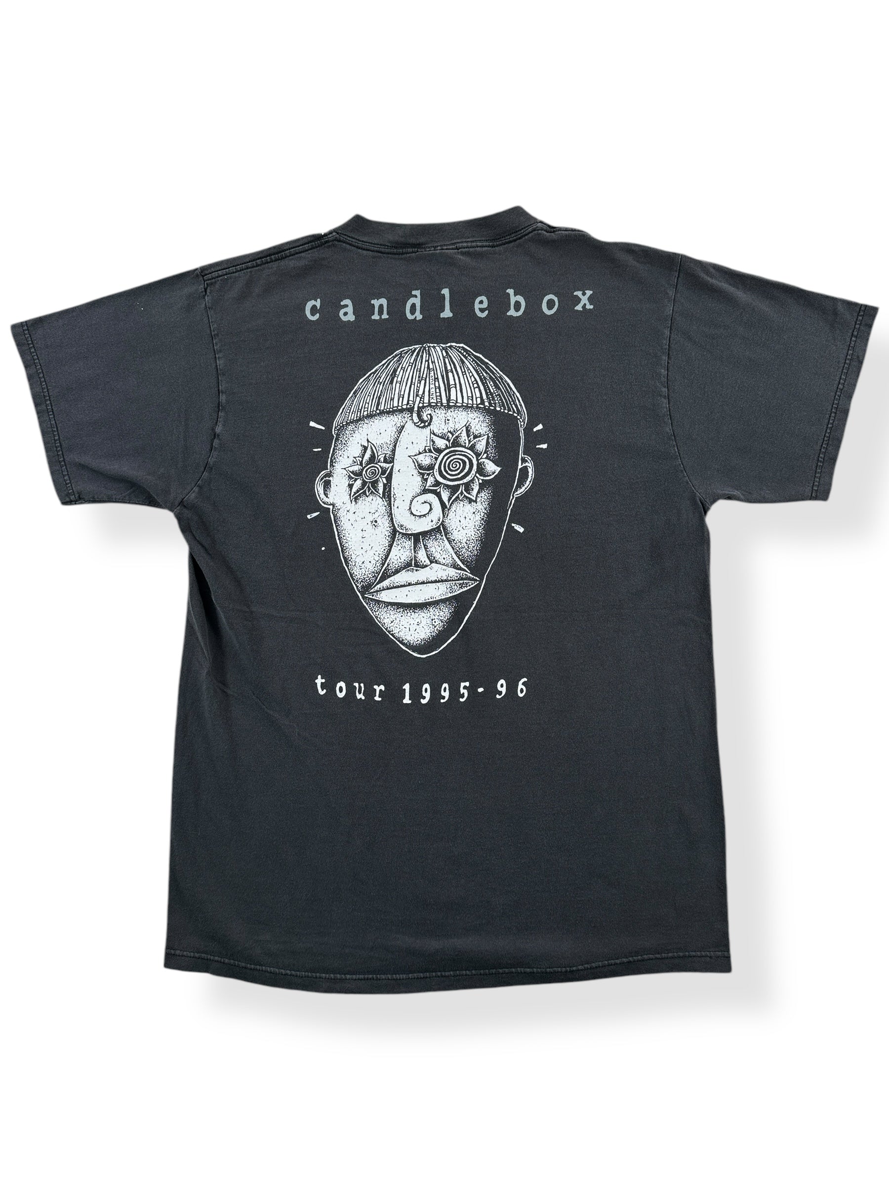 Back of Vintage Candlebox 1995-96 Tour Tee SZ L