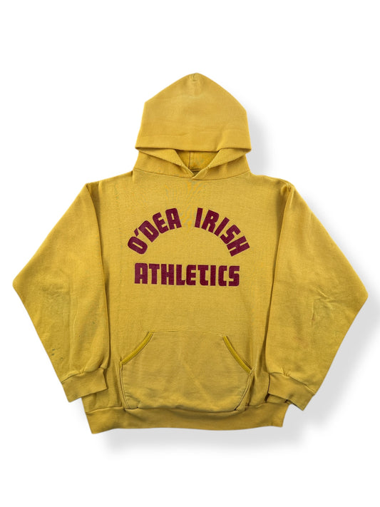 Front of Vintage O'Dea Irish Athletics Russell Hoodie SZ L