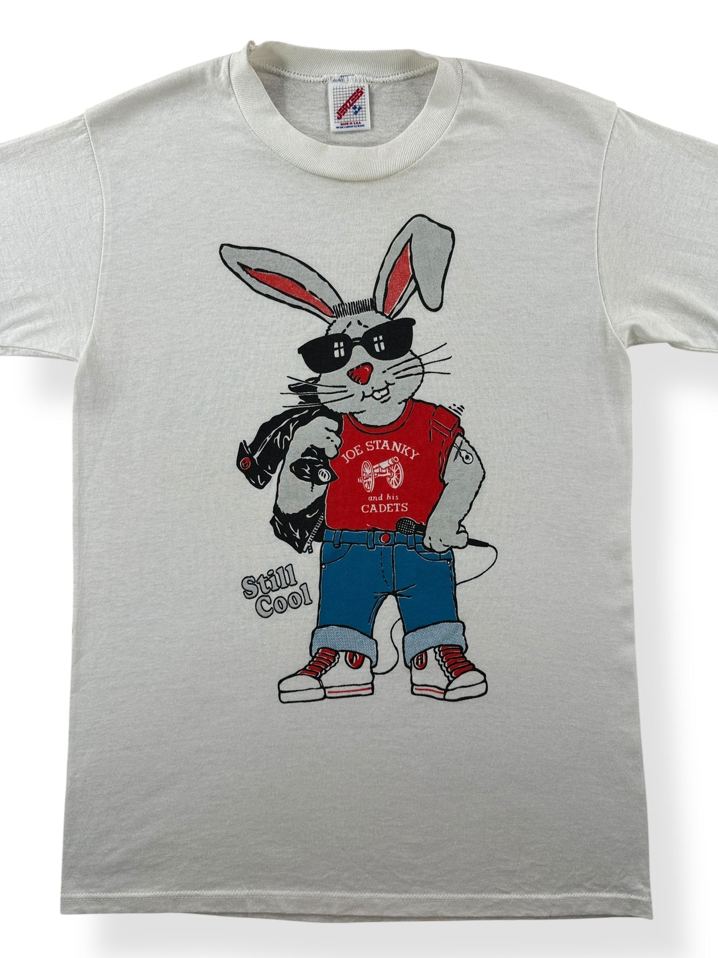 Front Close Up of Vintage Joe Stanky Still Cool Tee SZ S