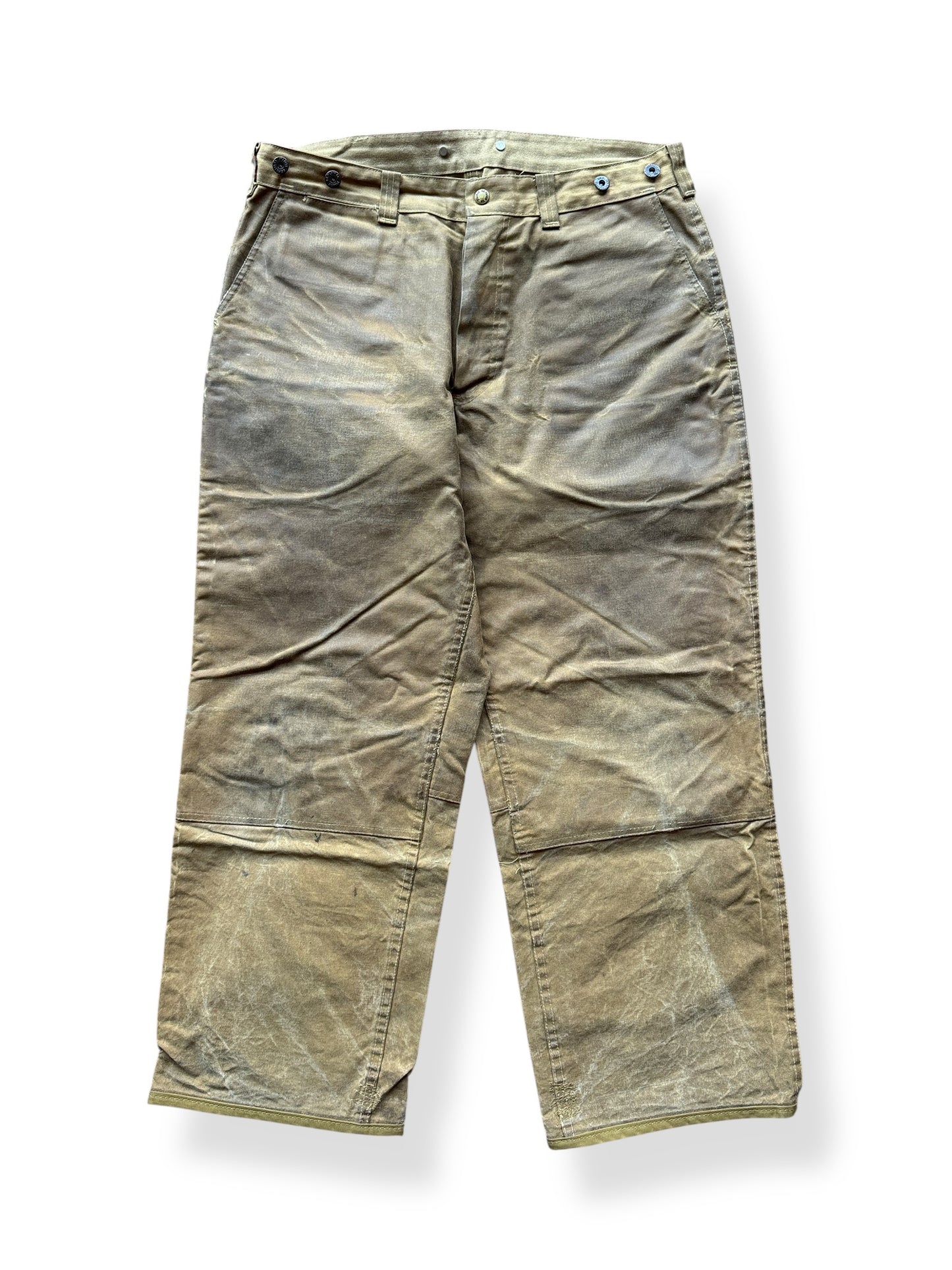 Front of Vintage Filson Double Tin Pants W36