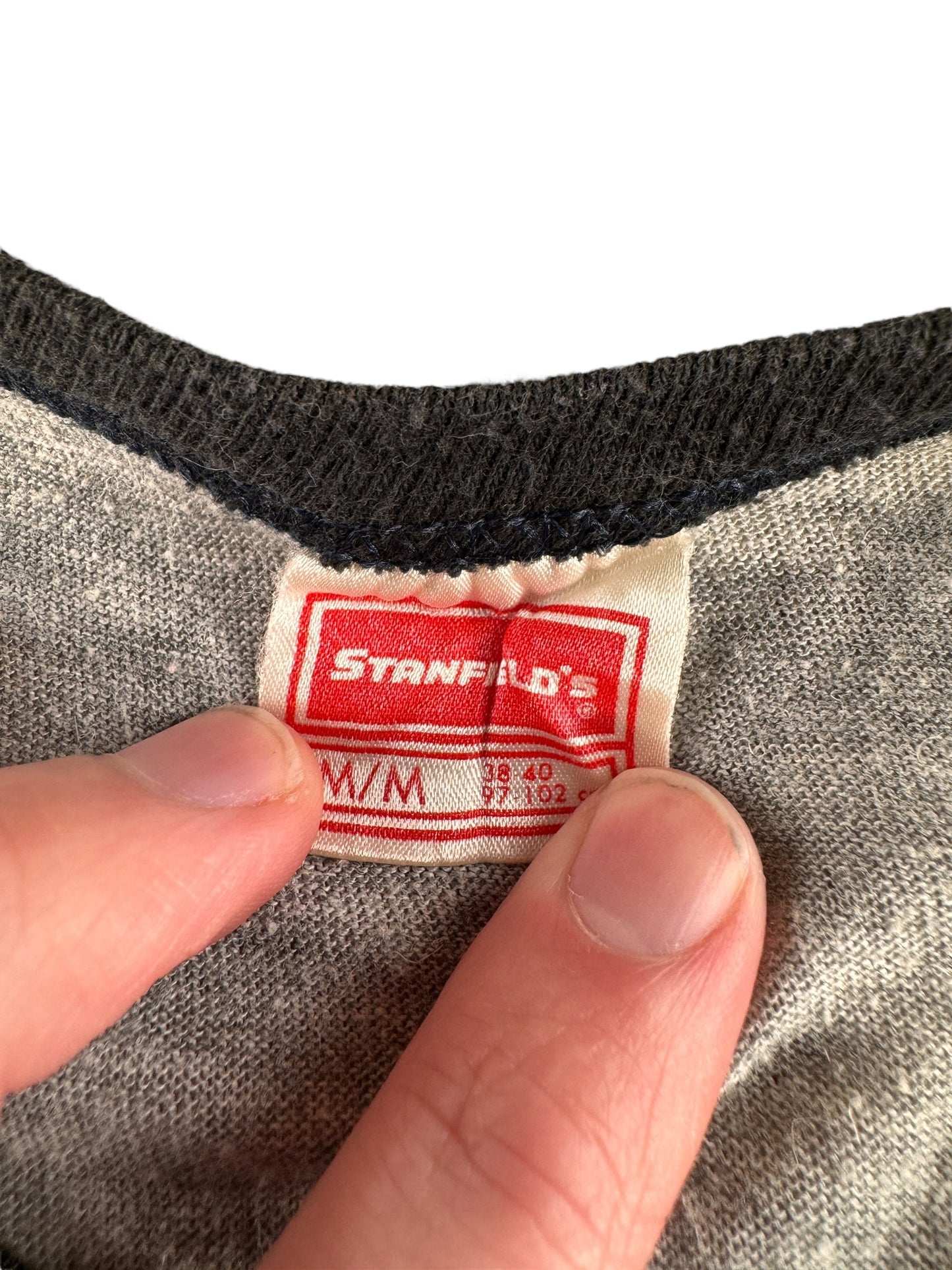 Tag on Vintage 1975 Calgary Stampede Ringer Tee SZ S