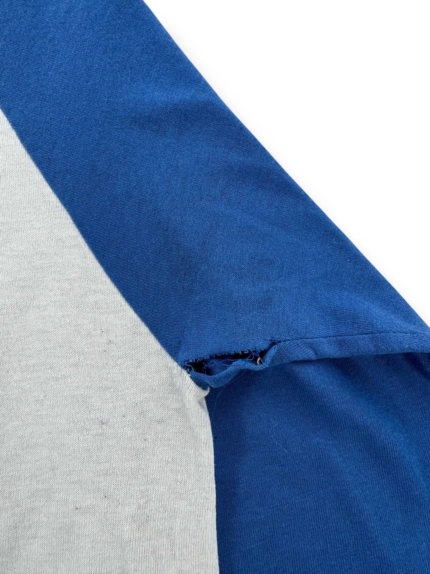 Hole on Pit of Vintage Bob Dylan Stoned Raglan Tee SZ S