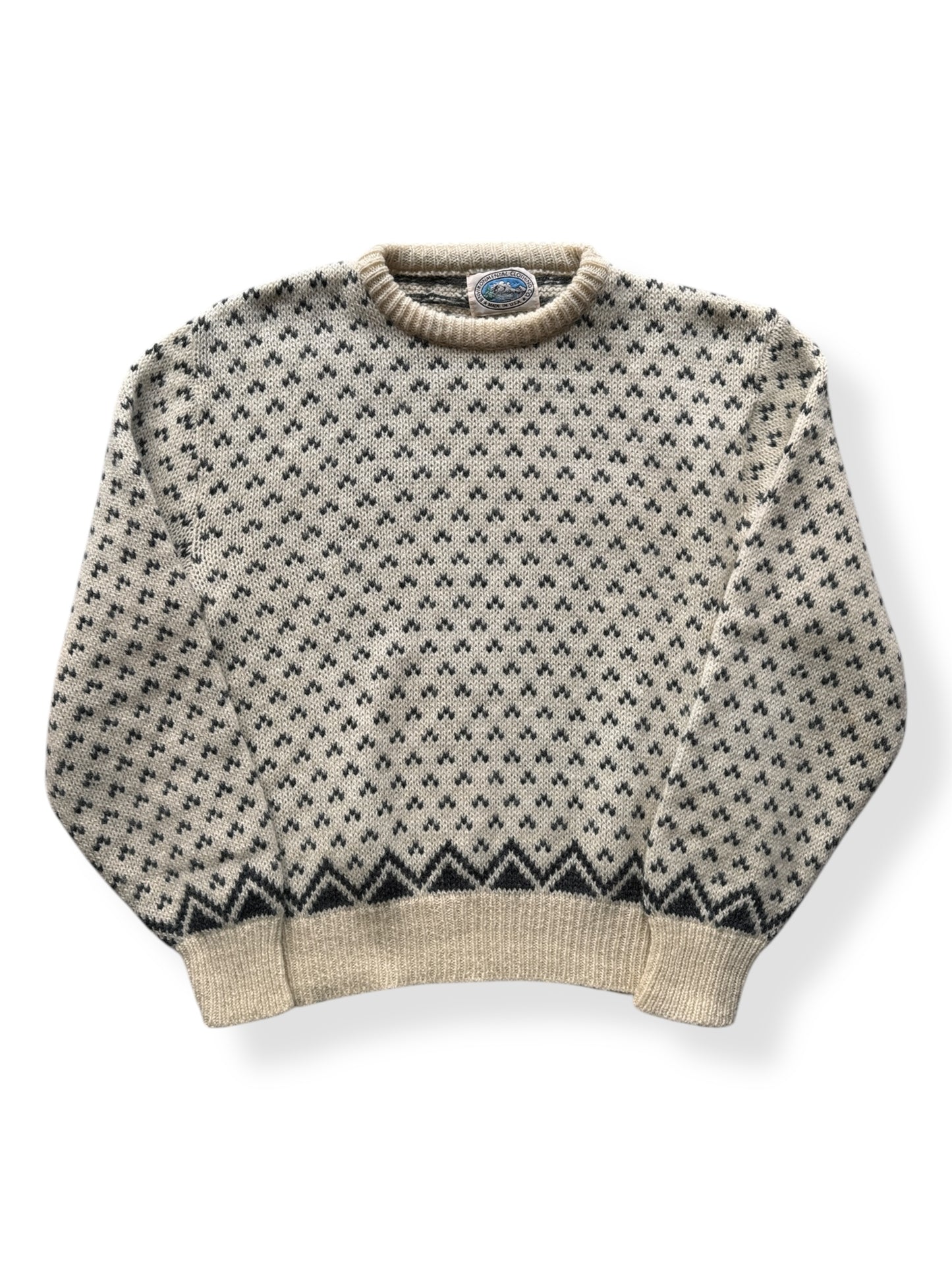 Front of Vintage Environmental Clothing Co Knit Sweater SZ XL