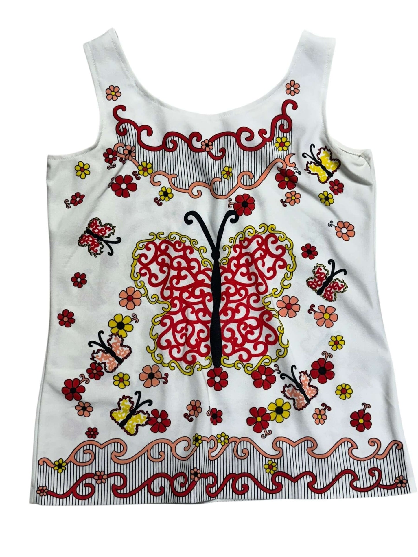 Back view of 1960s Butterfly Top XL