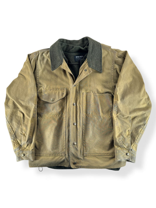 Front of Modern Filson Tin Cloth Jacket With Liner SZ M