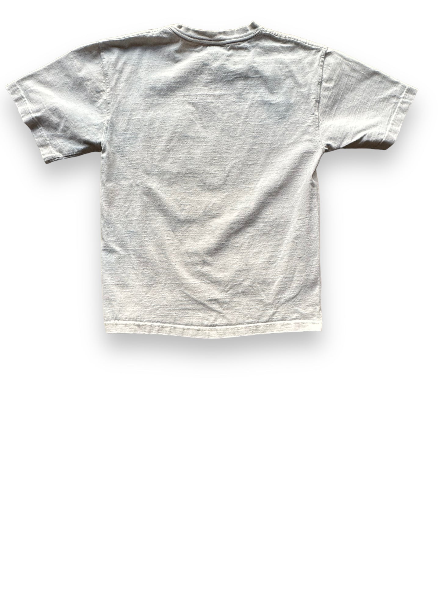 Rear View of White Filson Loopwheel Heavyweight Cotton Pocket Tee SZ M | Barn Owl Vintage Goods | Vintage Filson Workwear Seattle