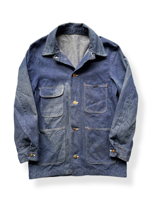 Front of Vintage Unlined Big Ben Chore Coat SZ 38