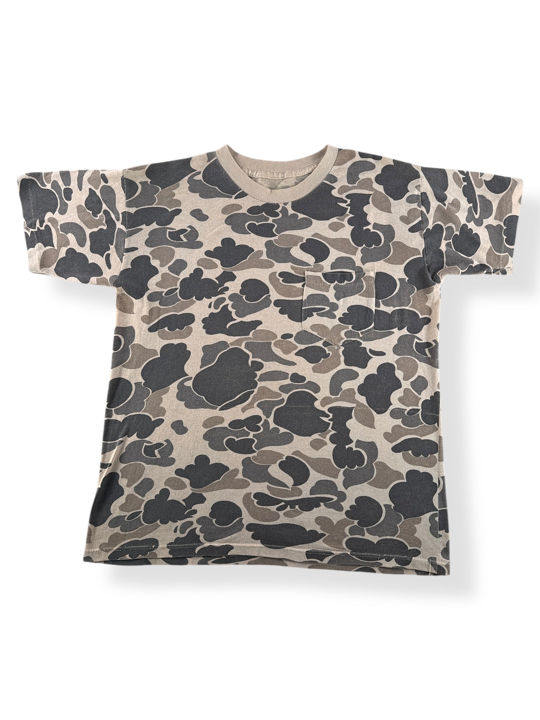 Front of Vintage Camo Pocket Tee SZ L
