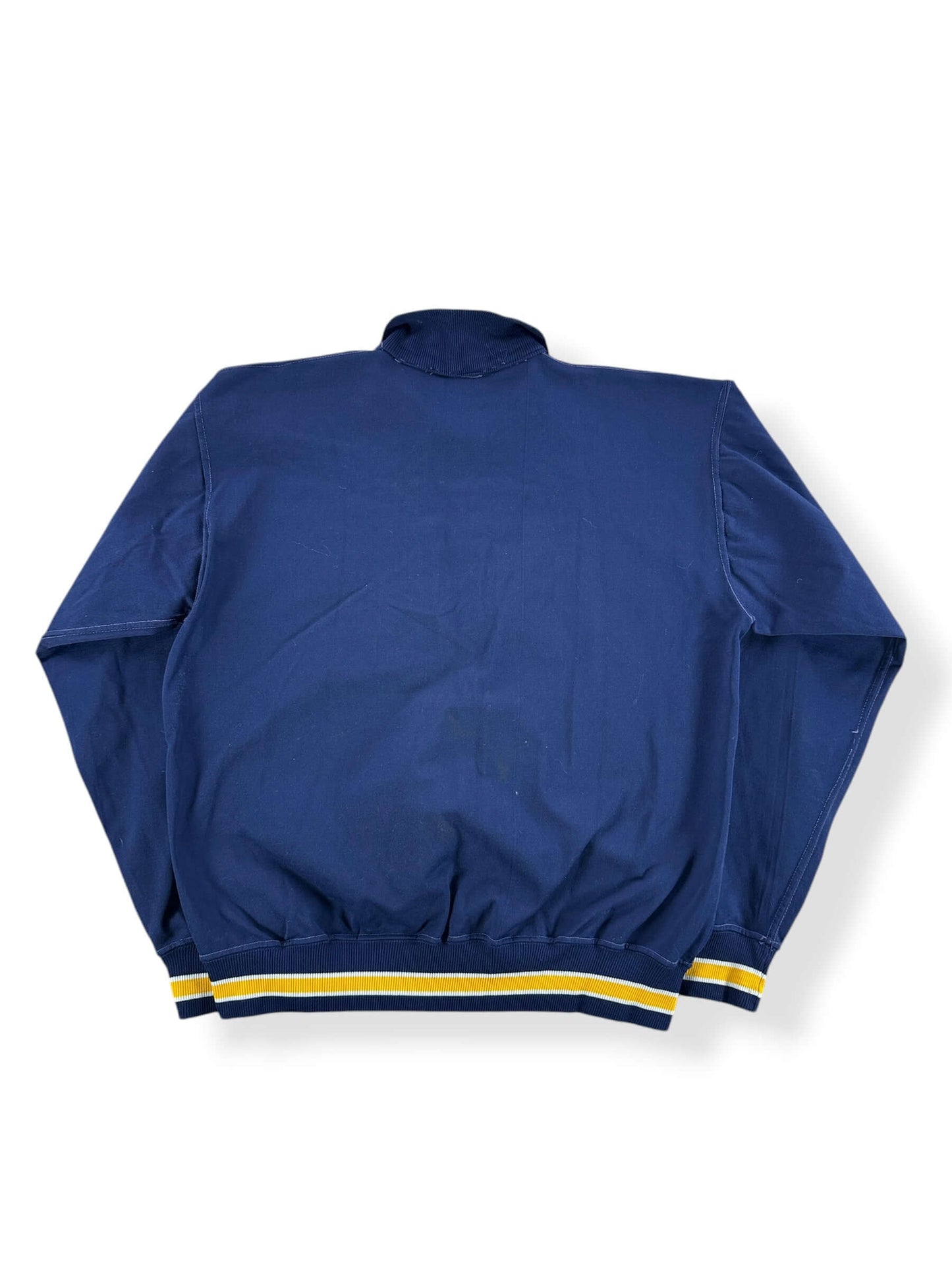 Back of Vintage 60s Russell 'H' Quarter Zip Jacket SZ L (Fits M)