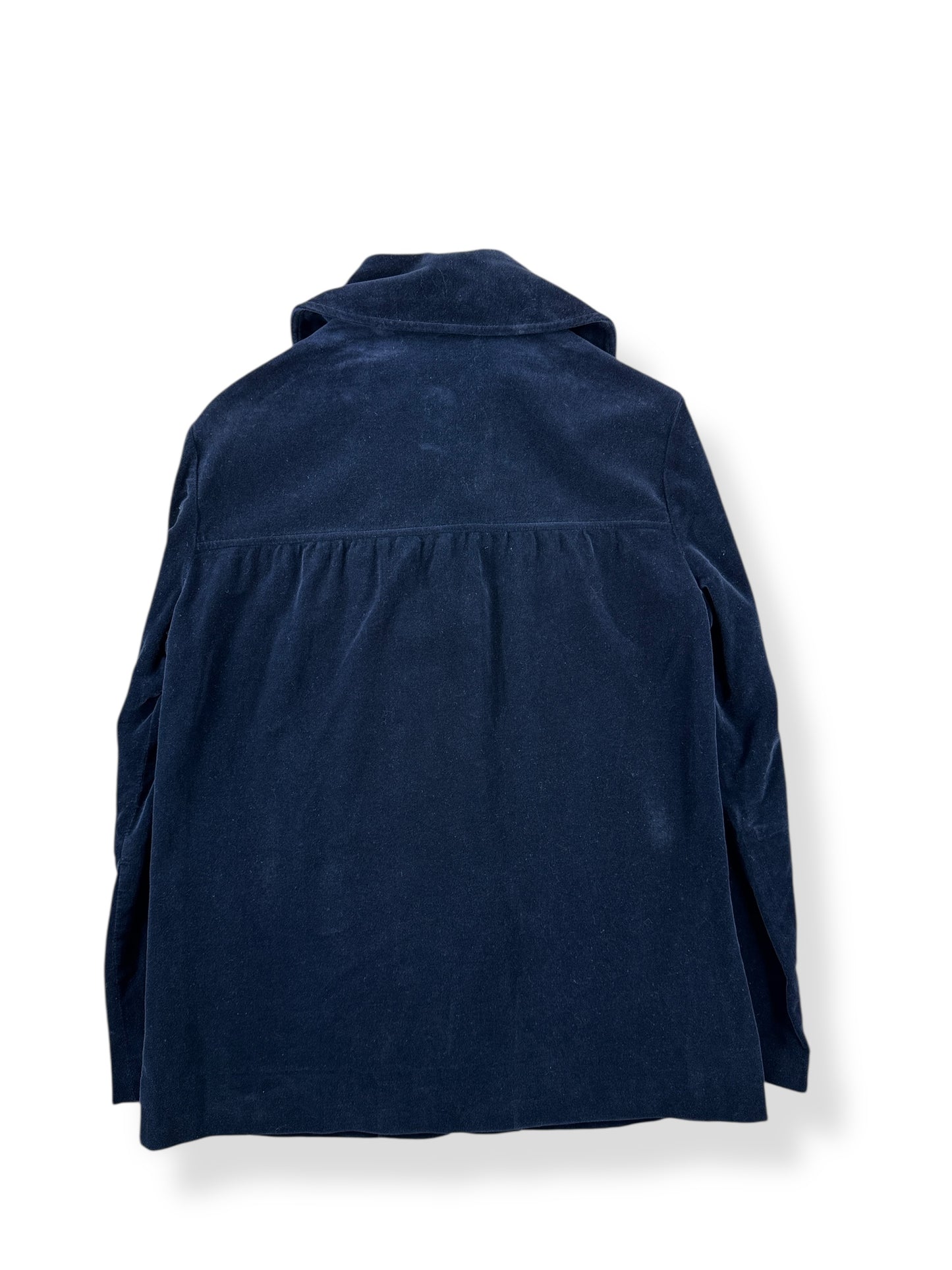 Back of Vintage I. Magnin Velvet Jacket SZ 9