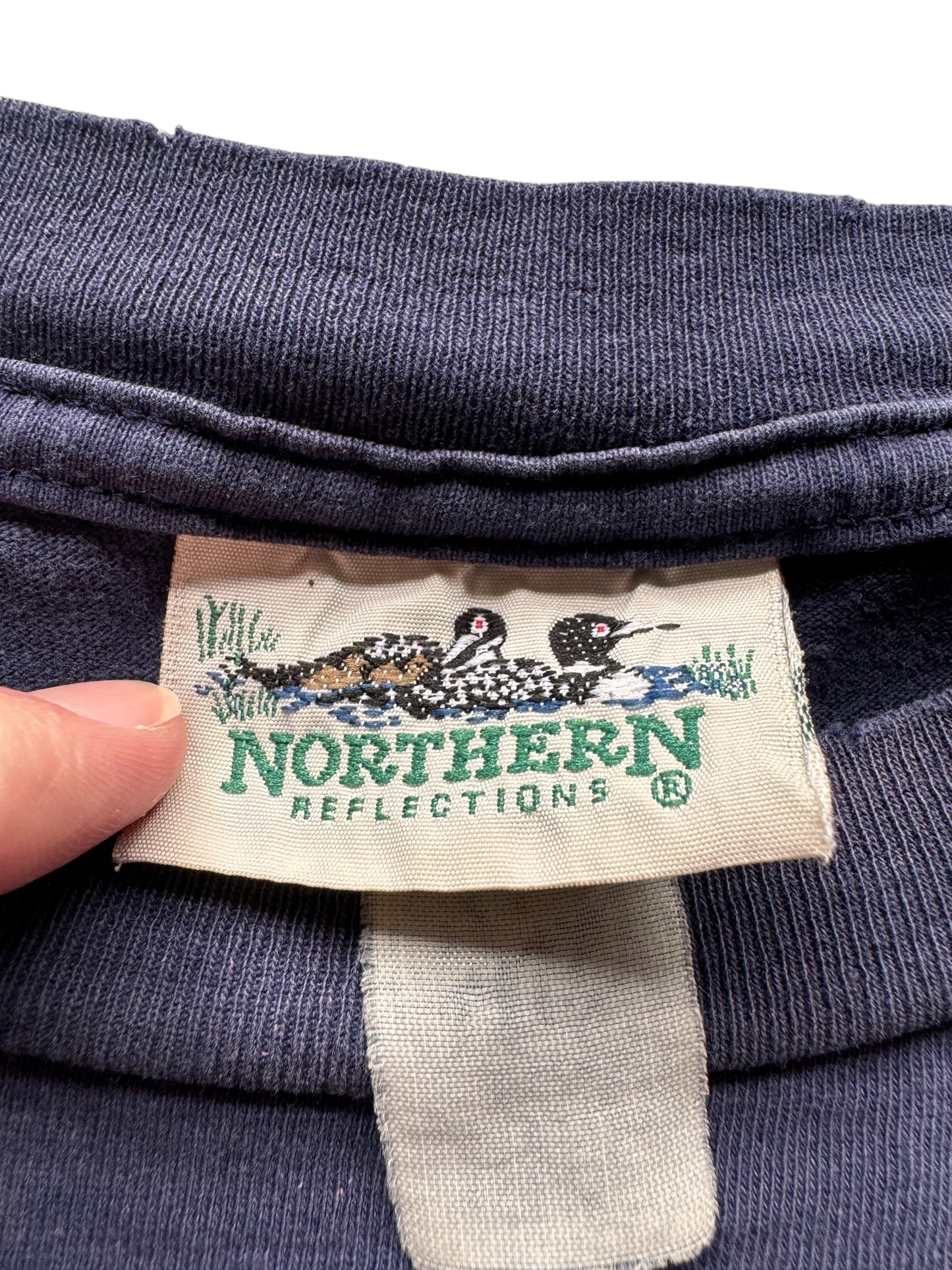 Tag on Vintage Nature Scene Fader Tee SZ XL