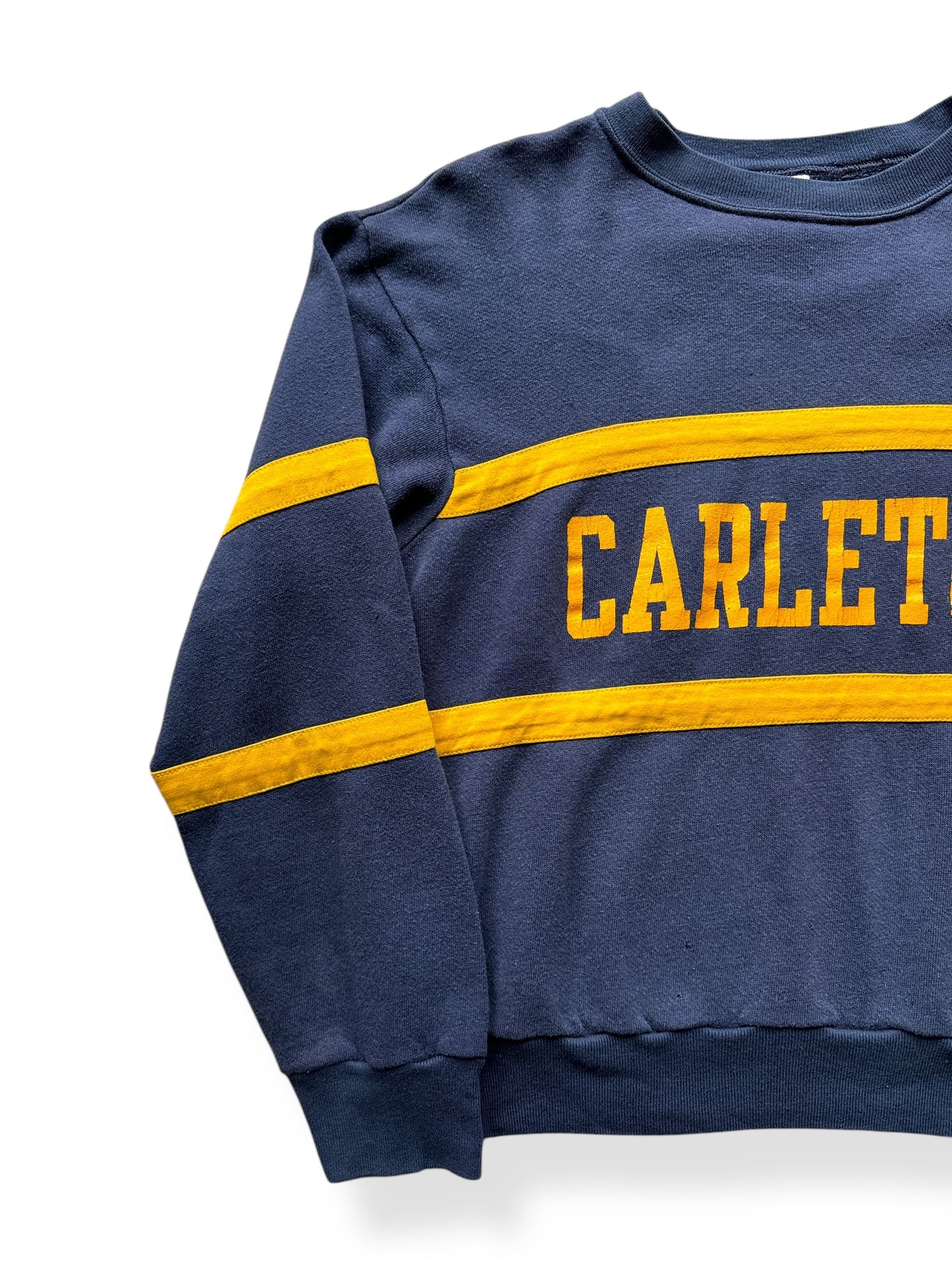 Front Right of Vintage Champion Carleton Crewneck SZ XL
