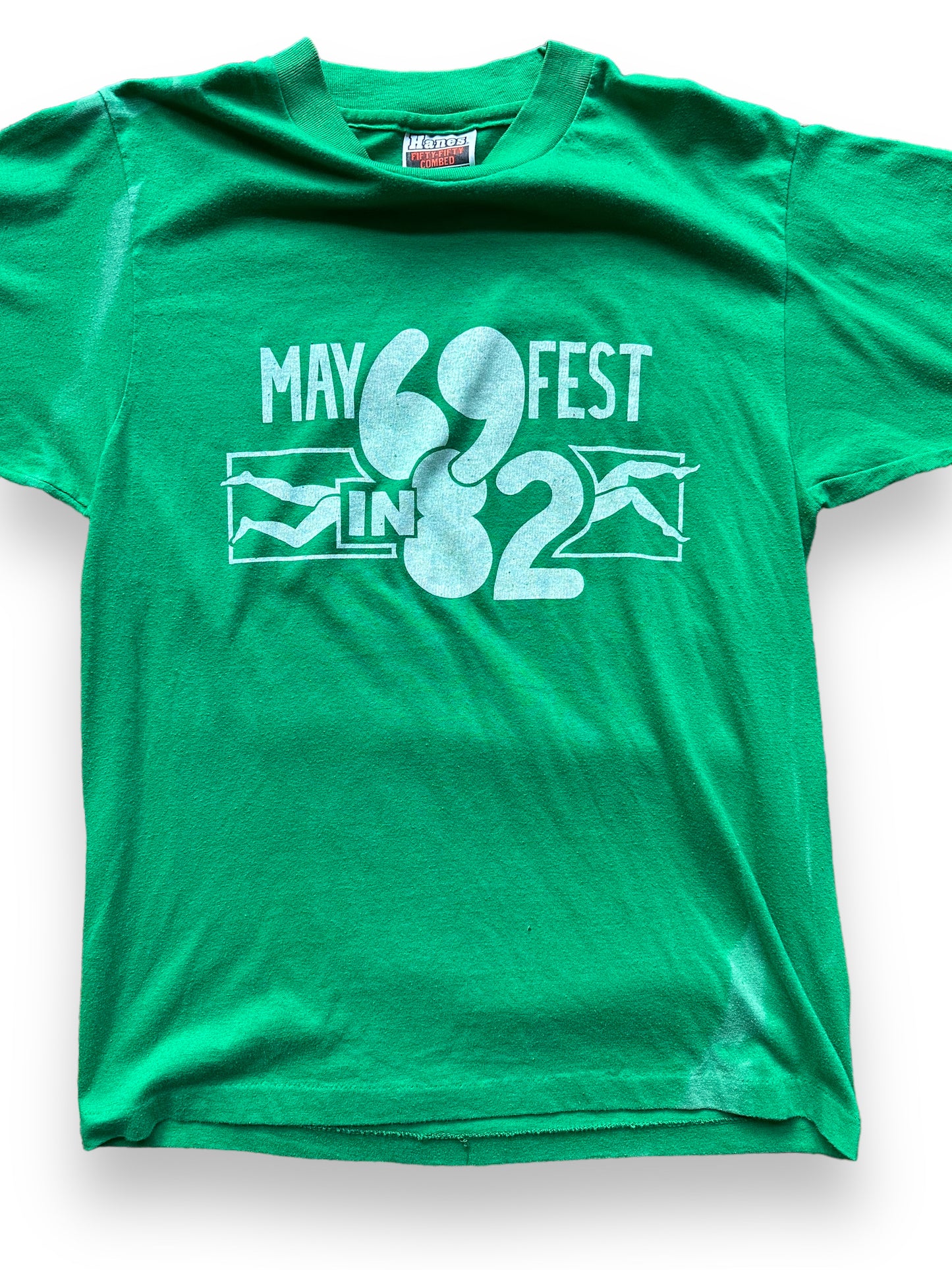 Front Detail on Vintage 69 Fest Sexy Time Tee SZ M | Vintage 69 Fest T-Shirts Seattle | Barn Owl Vintage Tees Seattle