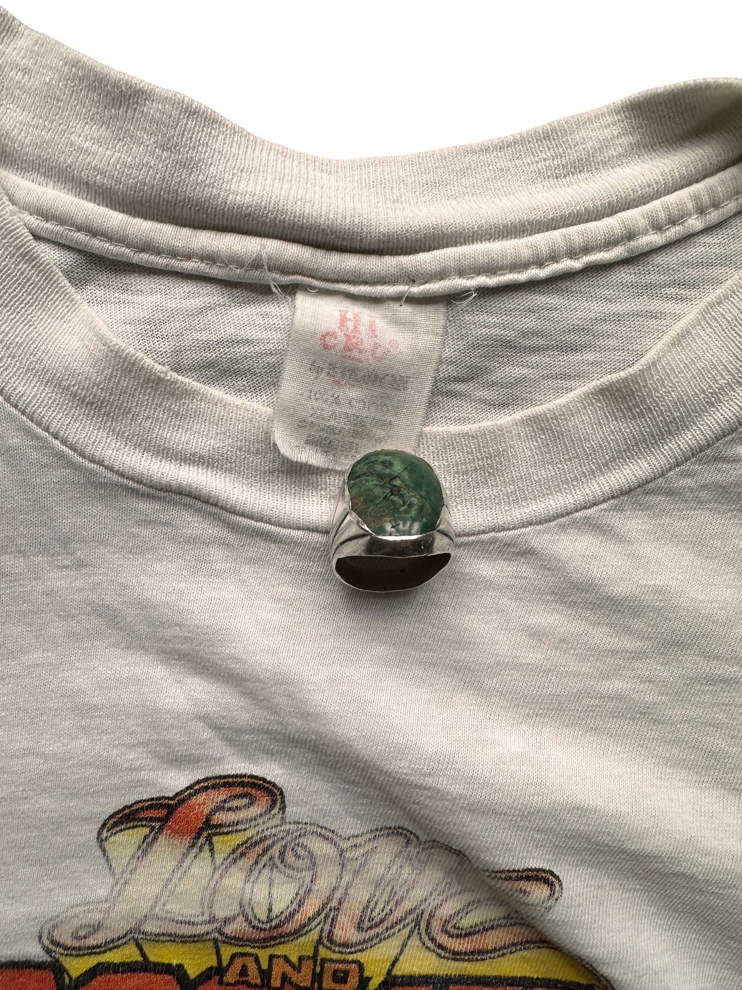 Tag View of Vintage 1984 Love & Rockets Comic Tee SZ XL | Vintage Art Tee Seattle | Barn Owl Vintage Clothing Seattle