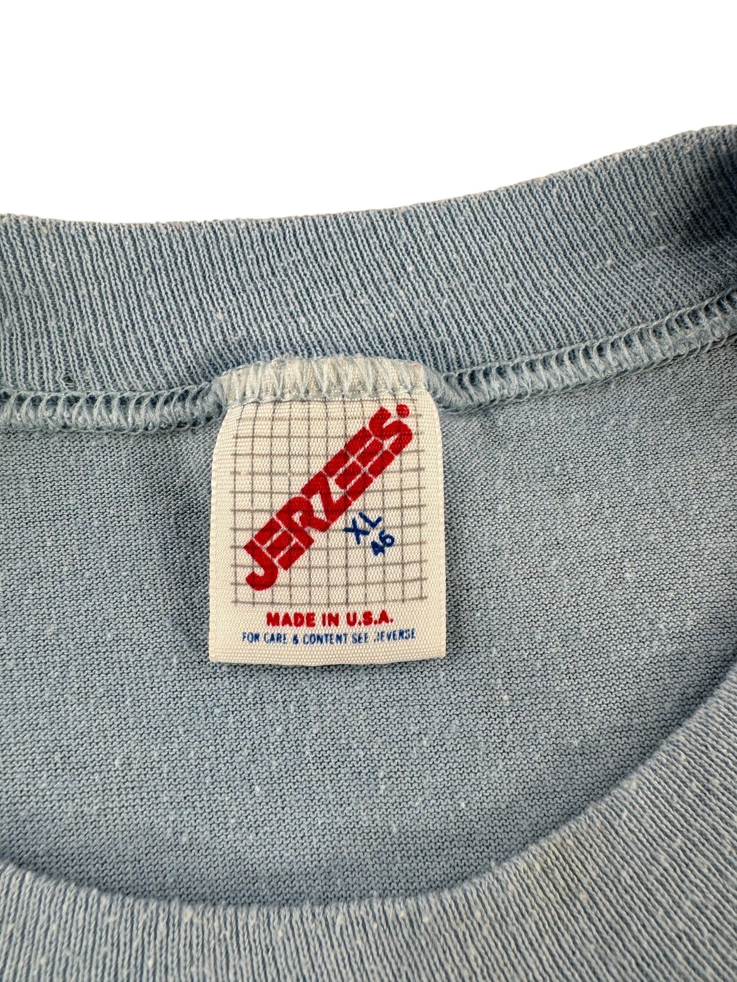 Tag on Vintage 1988 Alaskans For Jesse Jackson Tee SZ XL