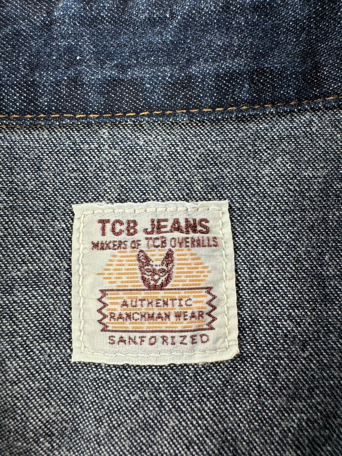 Tag on Modern TCB Jeans Ranchman Shirt SZ L