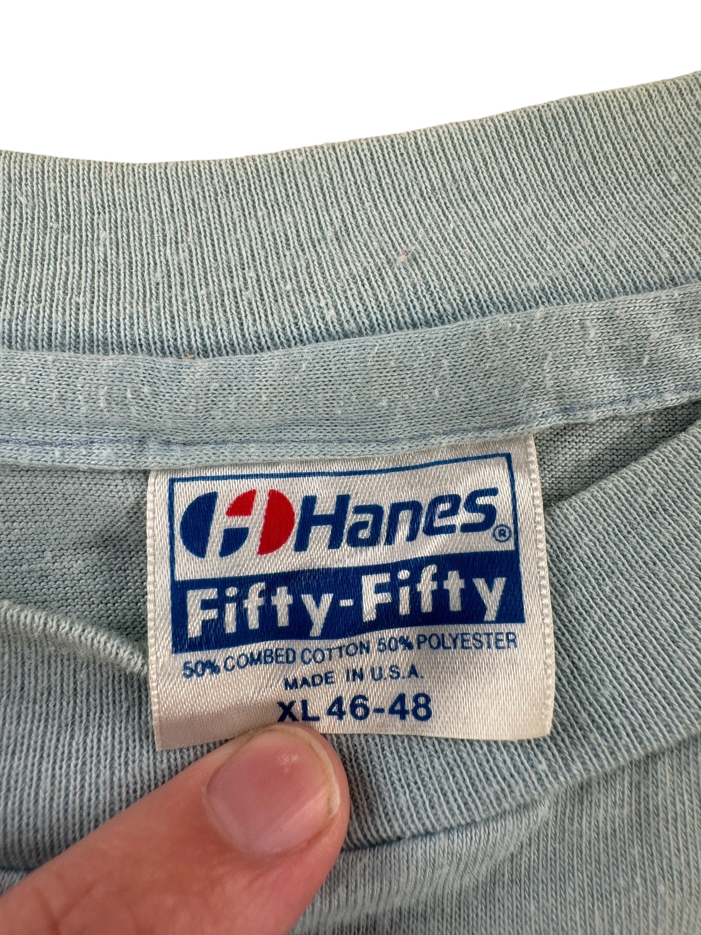 Tag on Vintage KBCS Jazz Folk Tee SZ L