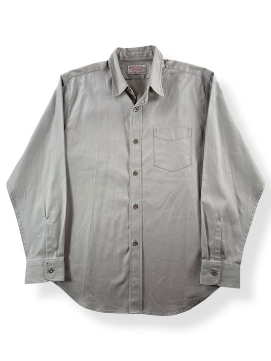 Front of Modern Filson Khaki Service Shirt SZ M