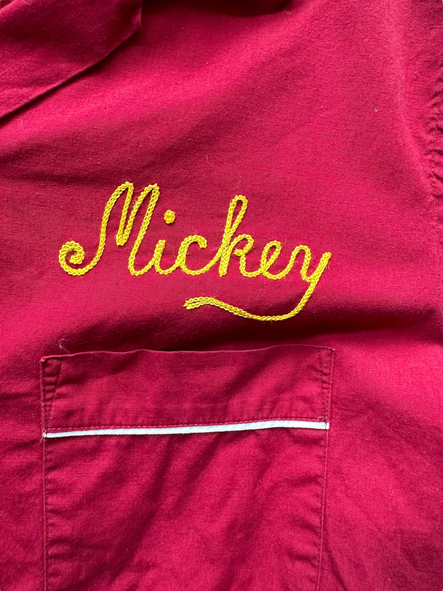Front Name on Vintage Holly Lanes O'Dea Lass Seattle Bowling Shirt SZ M | Vintage Bowling Shirt Seattle | Barn Owl Vintage Seattle