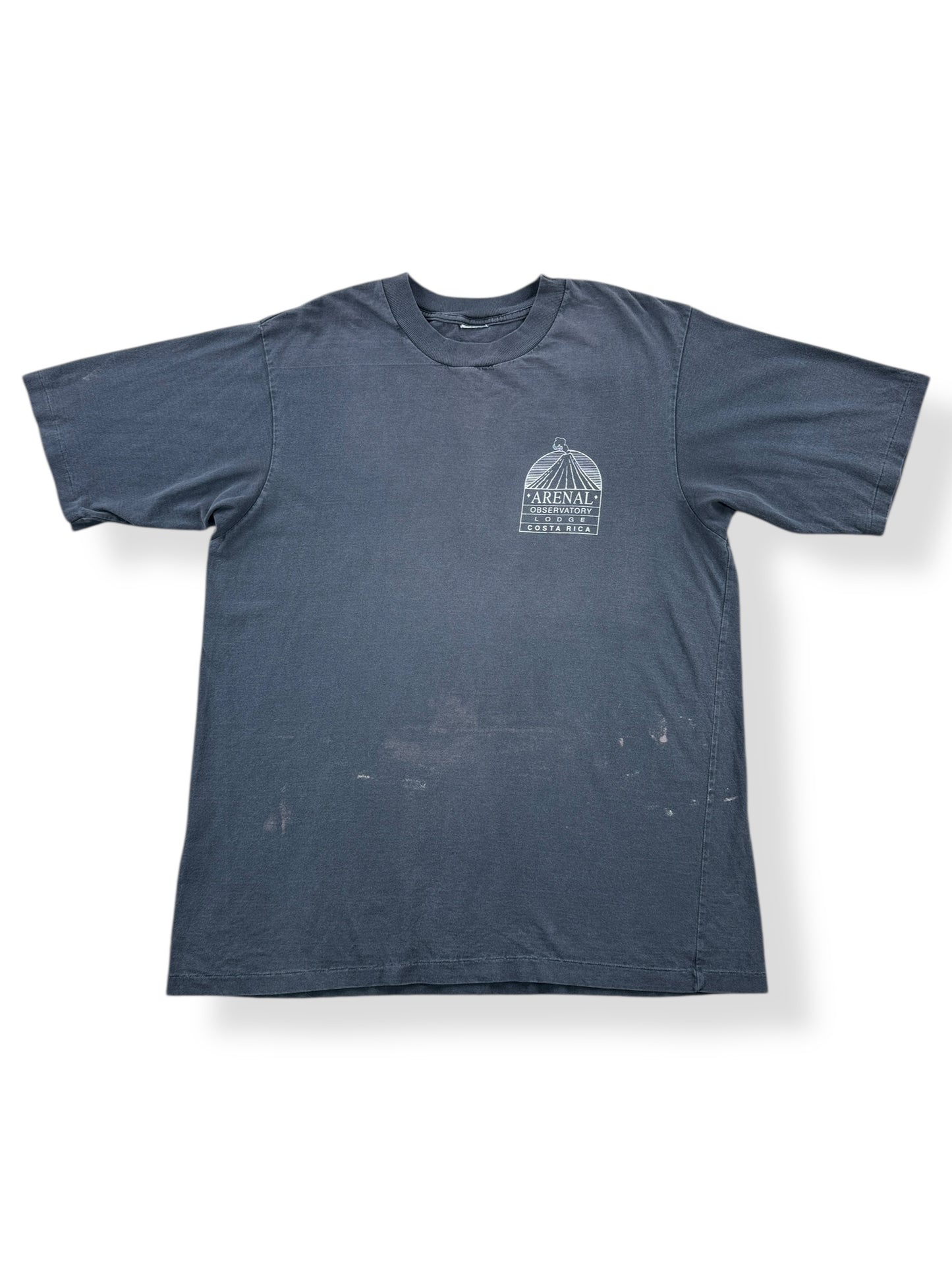 Front of Vintage Arenal Costa Rican Volcano Tee SZ XL AS IS